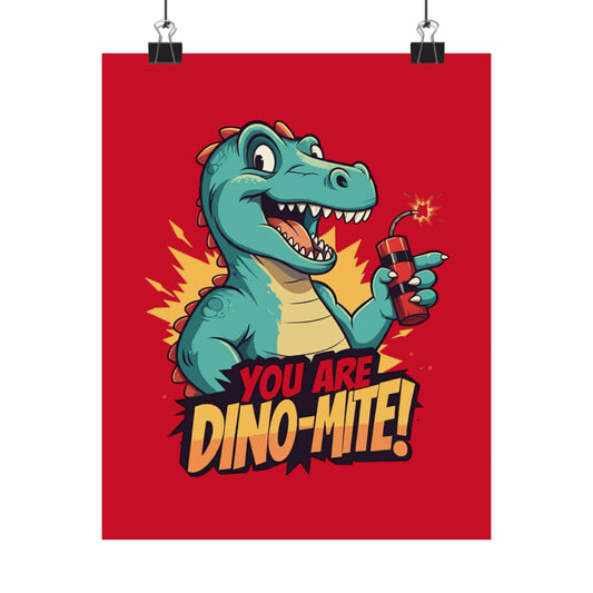 Vertical Poster Dino-Mite Dinosaur