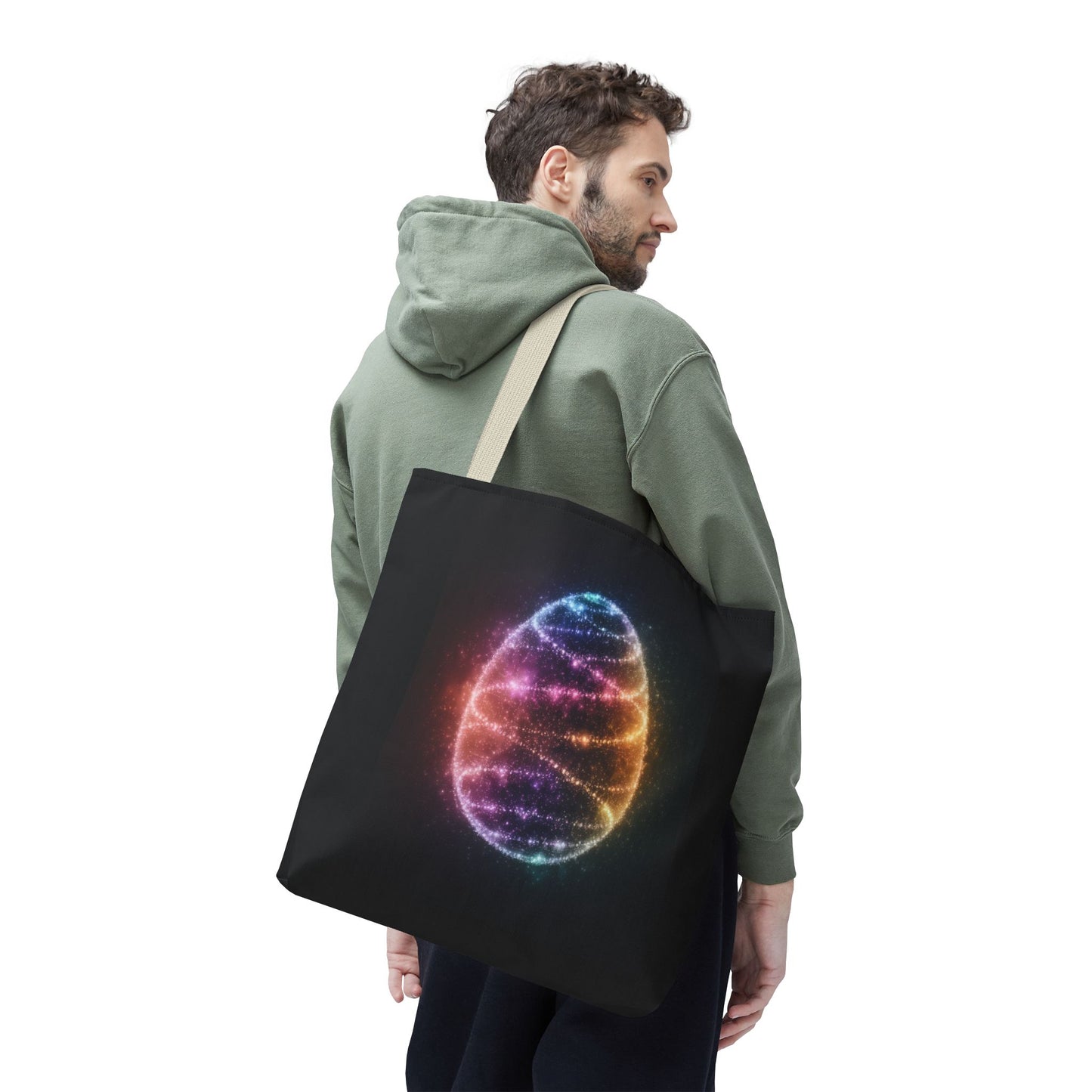 Bioluminescent Easter Egg Tote Bag