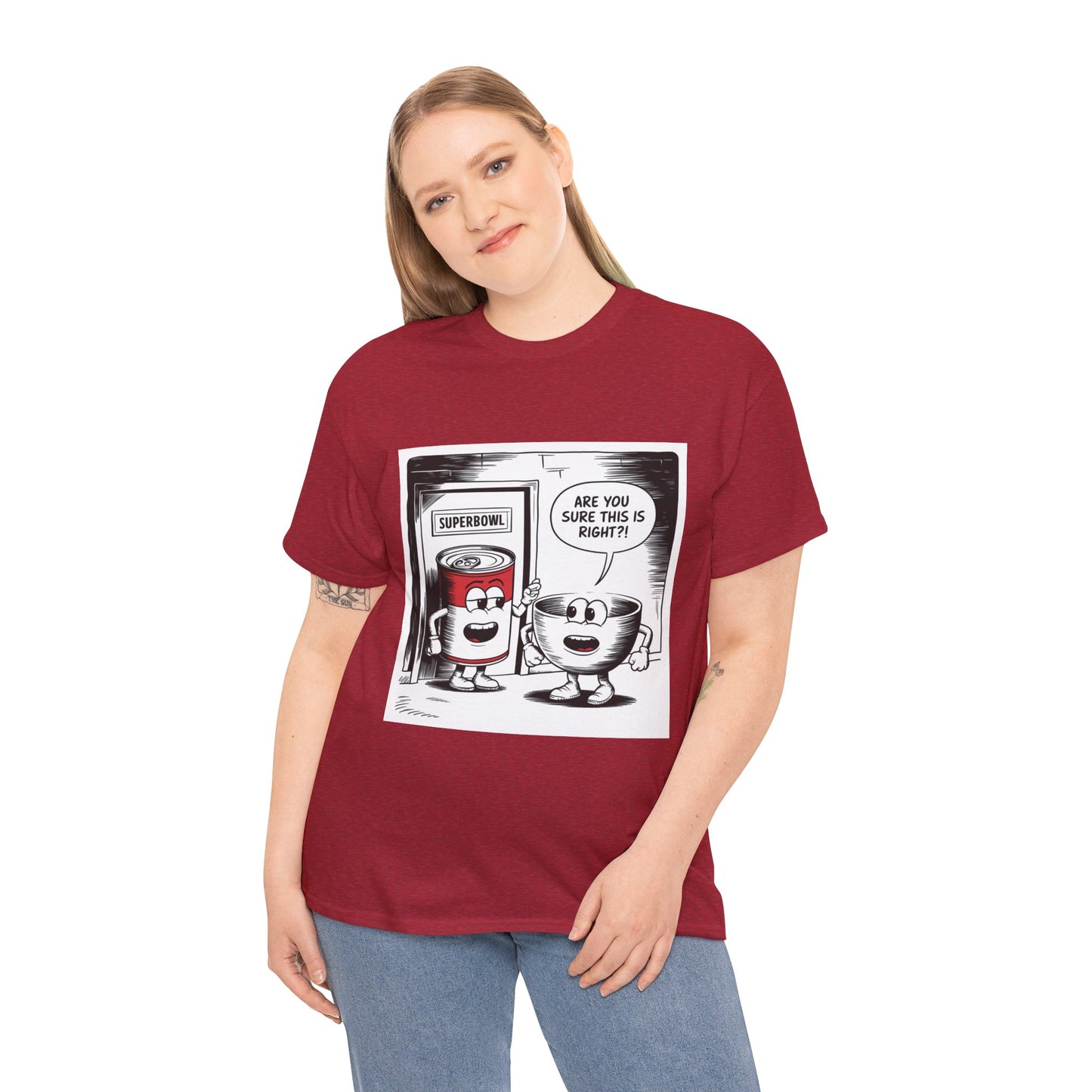 Comic Unisex Tee - Superbowl Design