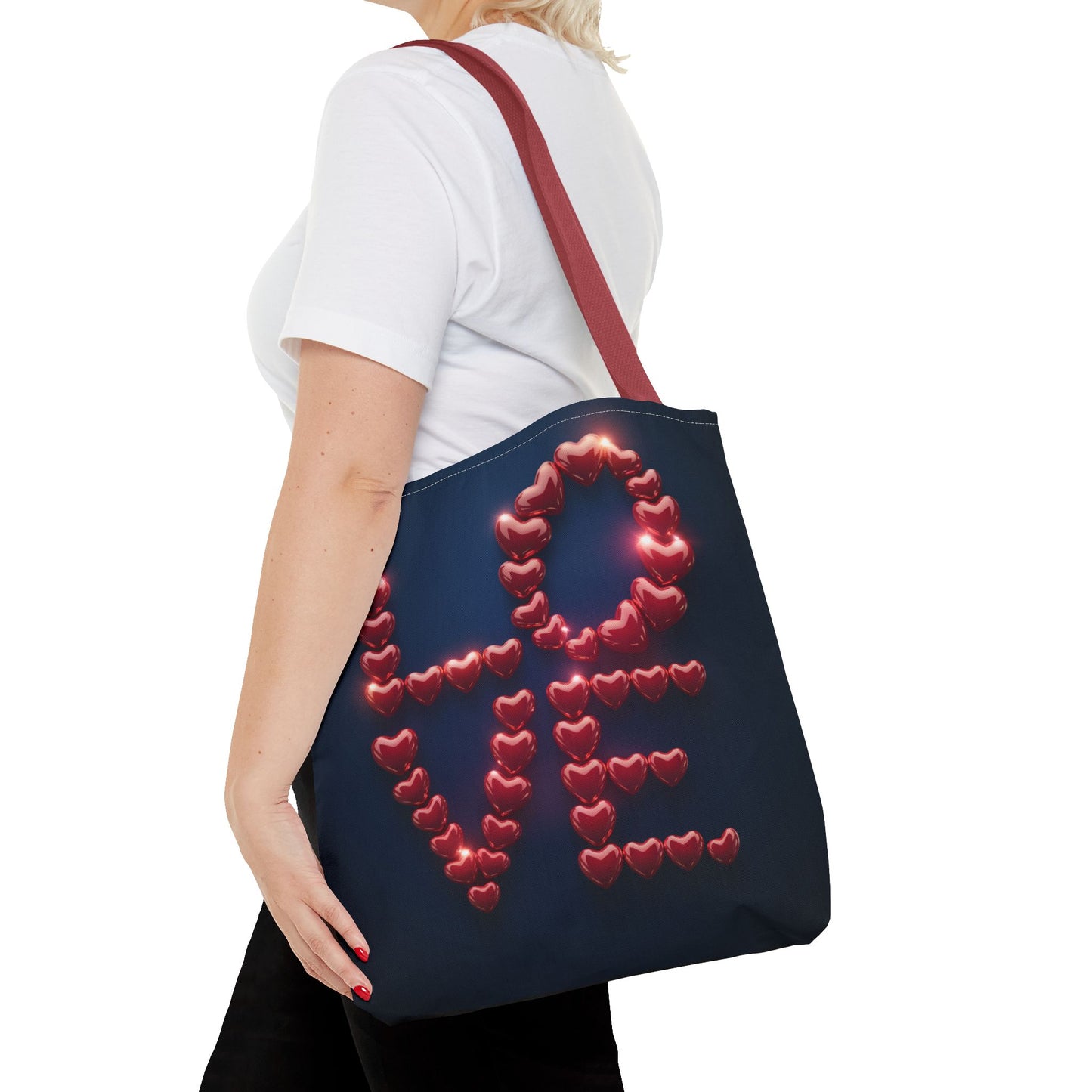 Love Hearts Tote Bag