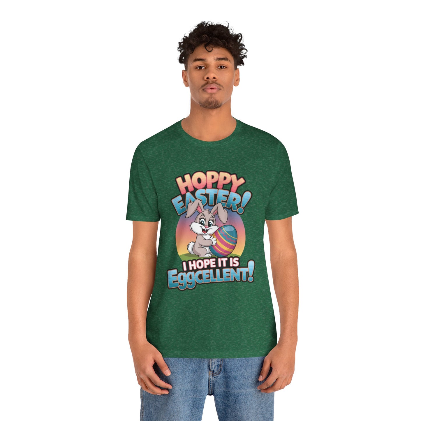 Happy Easter Unisex Tee Easter Shirt Easter Bunny T Shirt Easter Apparel Easter Bunny Outfit