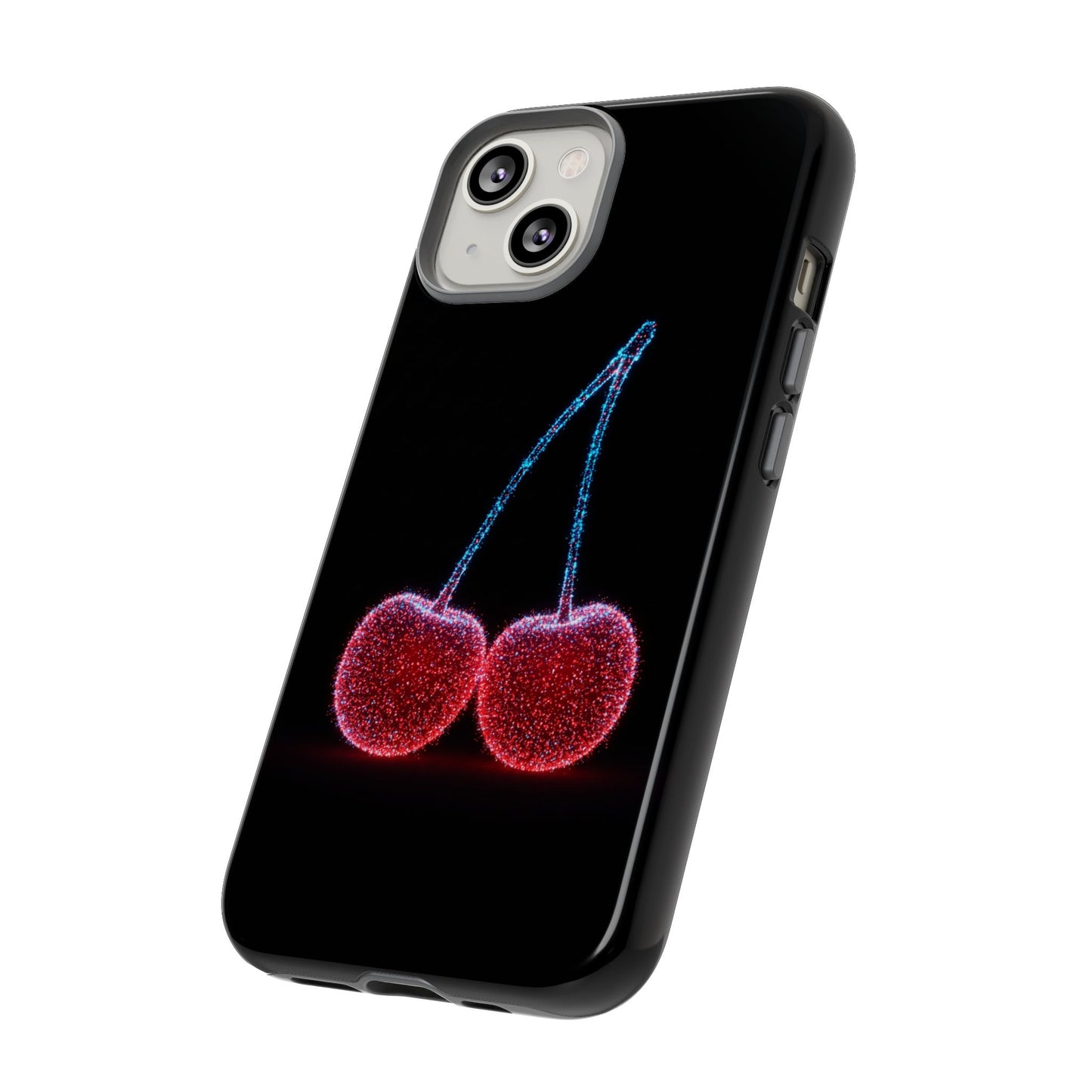 iPhone Case Bioluminescent Cherries Cherry Phone Case Cherry iPhone Case