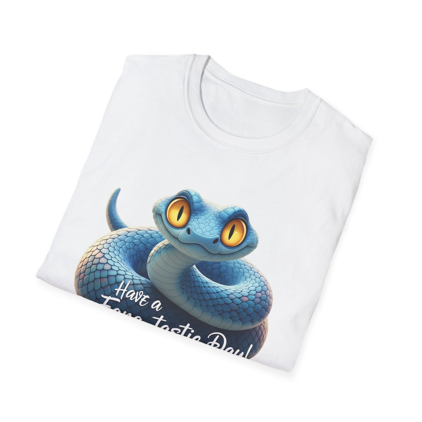 Have A Fang-tastic Day Snake T-Shirt, Funny Reptile Tee, Cute Snake Lover Gift, Animal Pun Shirt, Humor Top For Her Or Him
