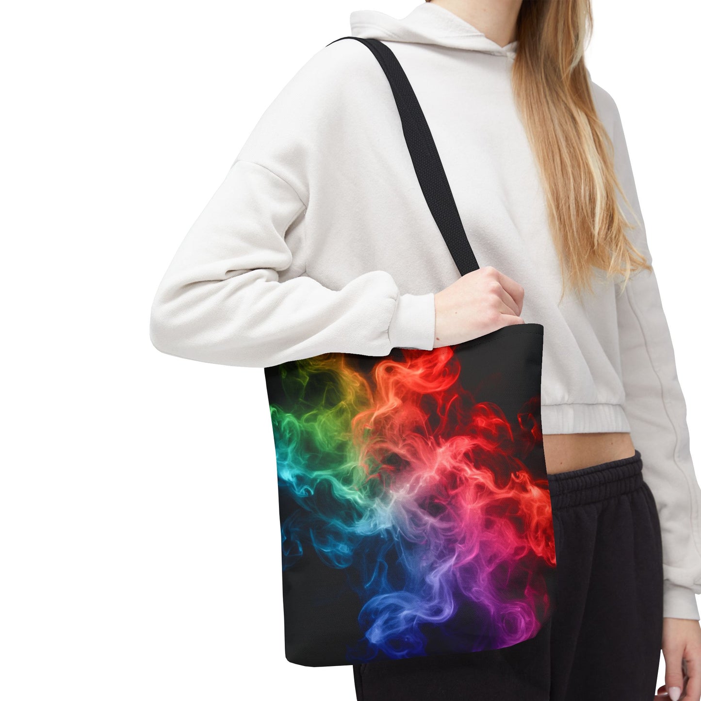 Colorful Smoke Tote Bag