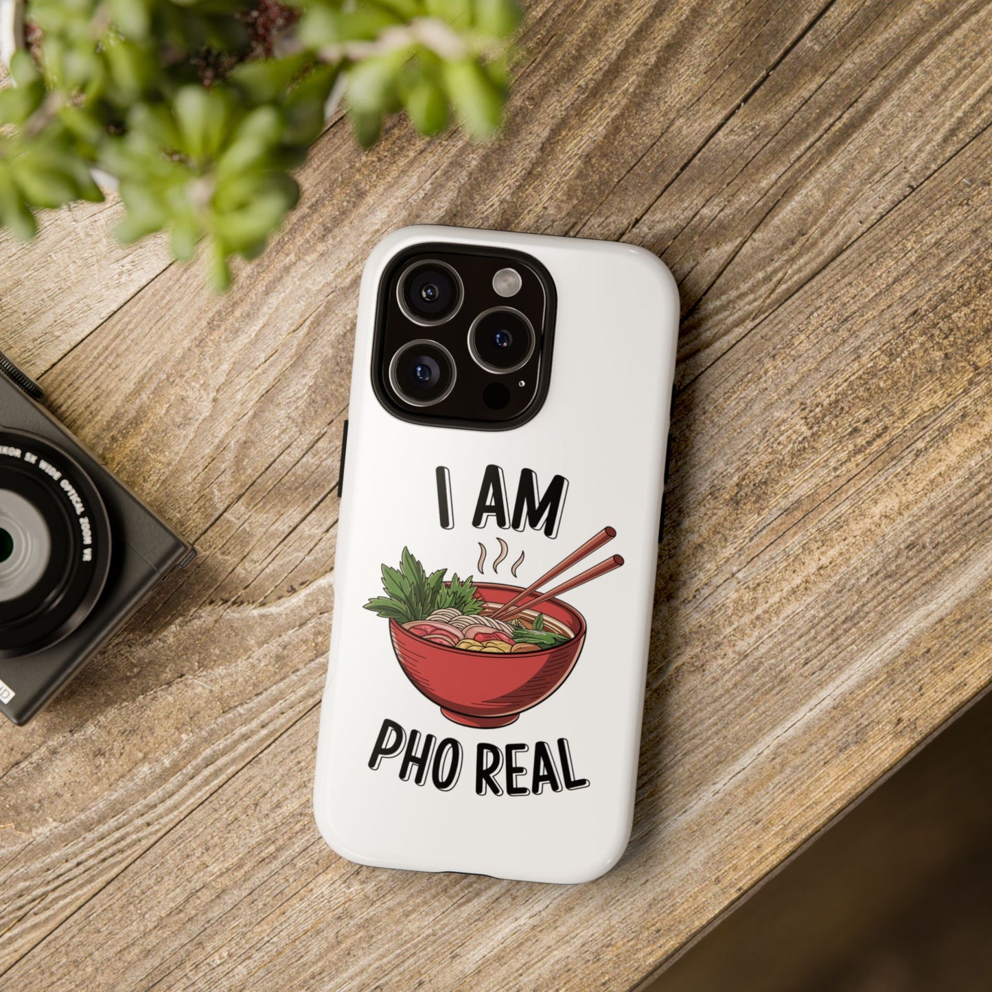 Pho Real Tough Phone Case Pho iPhone Case Foodie Phone Case