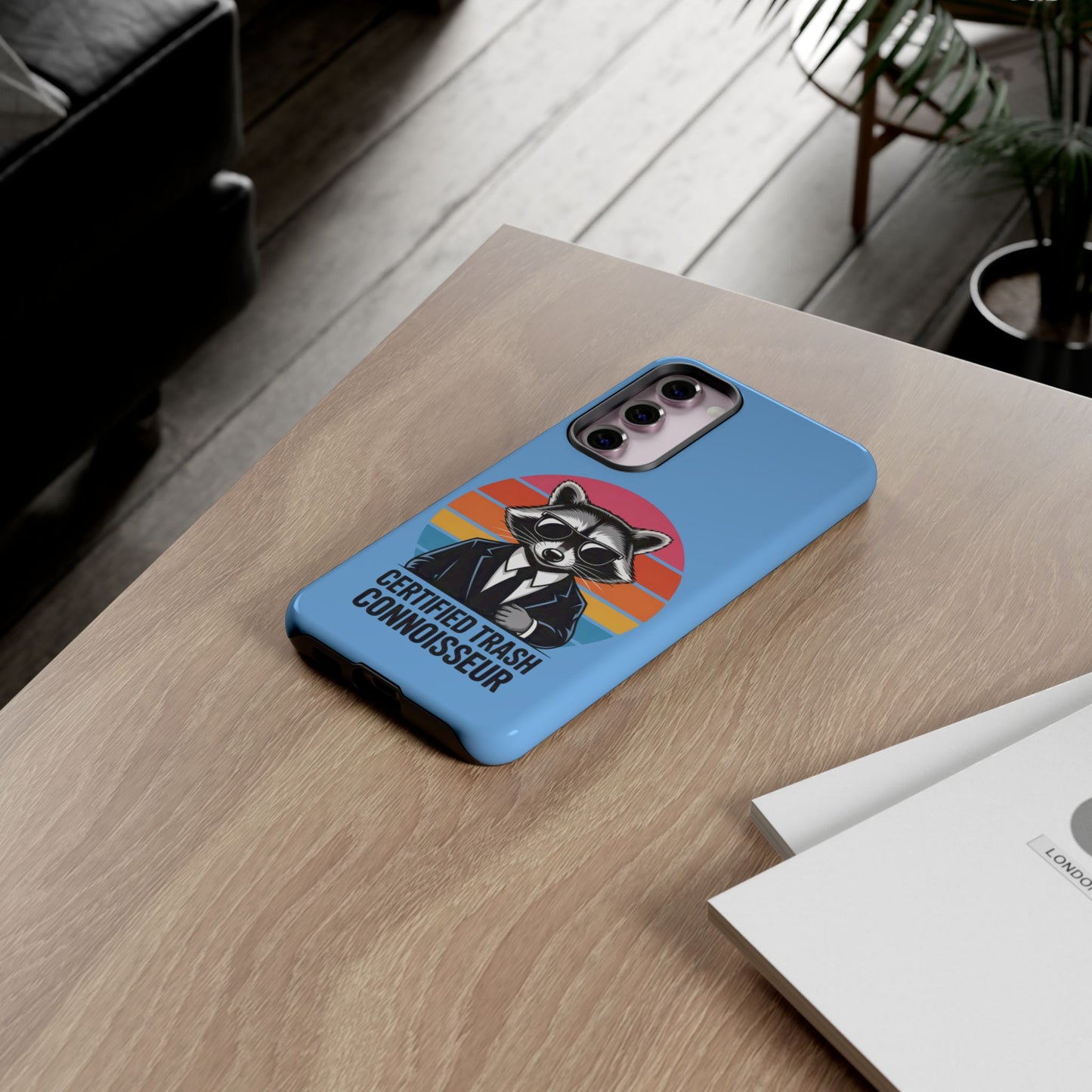 Certified Trash Connoisseur Phone Case - Fun & Stylish Protection for Animal Lovers