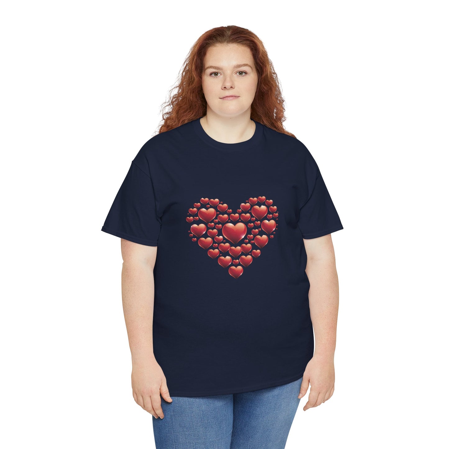 Heart Of Hearts Shirt, Minimal Valentine Shirt, Red Heart Graphic Tee, Love Aesthetic T Shirt, Valentine Gift Shirt