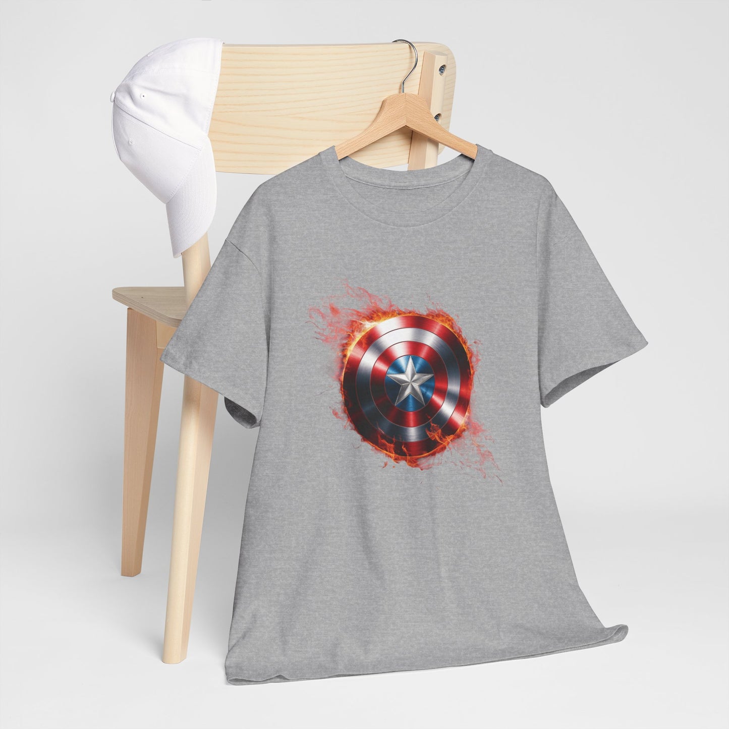 Captain America Flame Tee