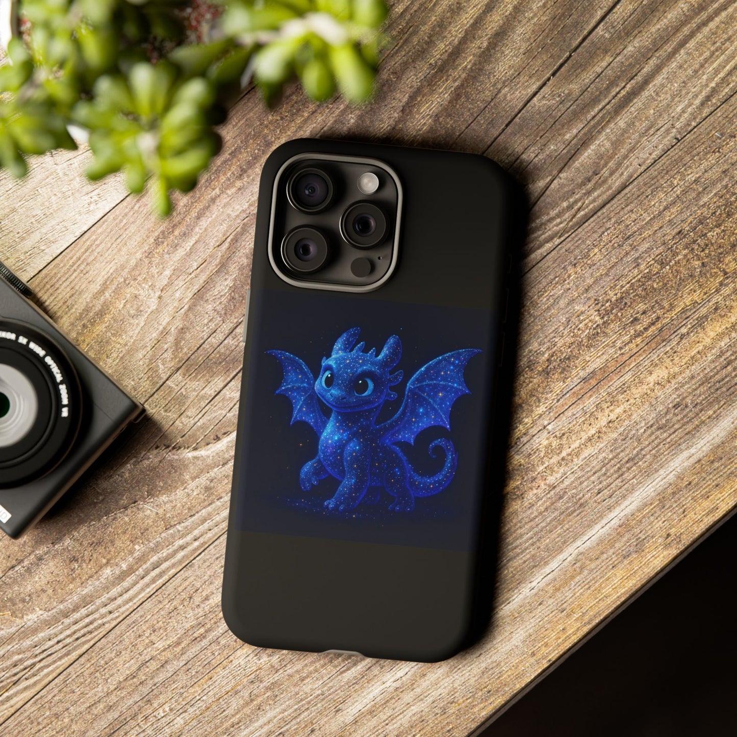 Galaxy Dragon iPhone Case - Cute Fantasy Star Phone Cover for iPhone Phones | Gift for Dragon Lover | Cosmic Creature Art