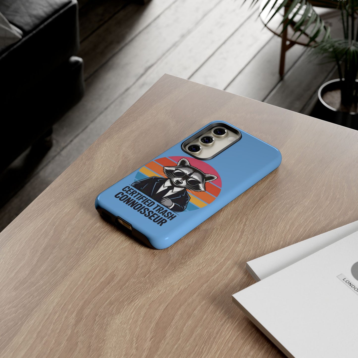 Certified Trash Connoisseur Phone Case - Fun & Stylish Protection for Animal Lovers
