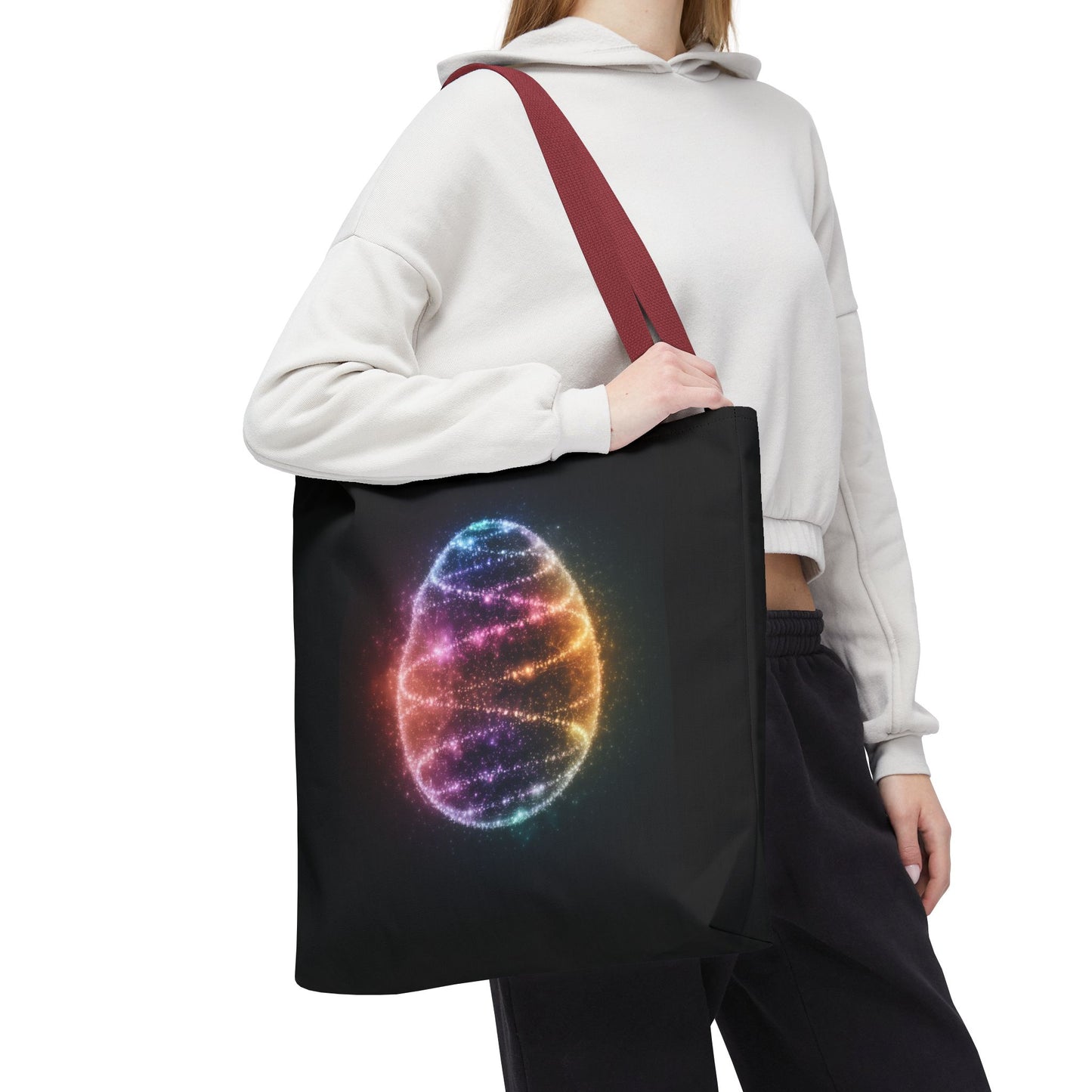 Bioluminescent Easter Egg Tote Bag