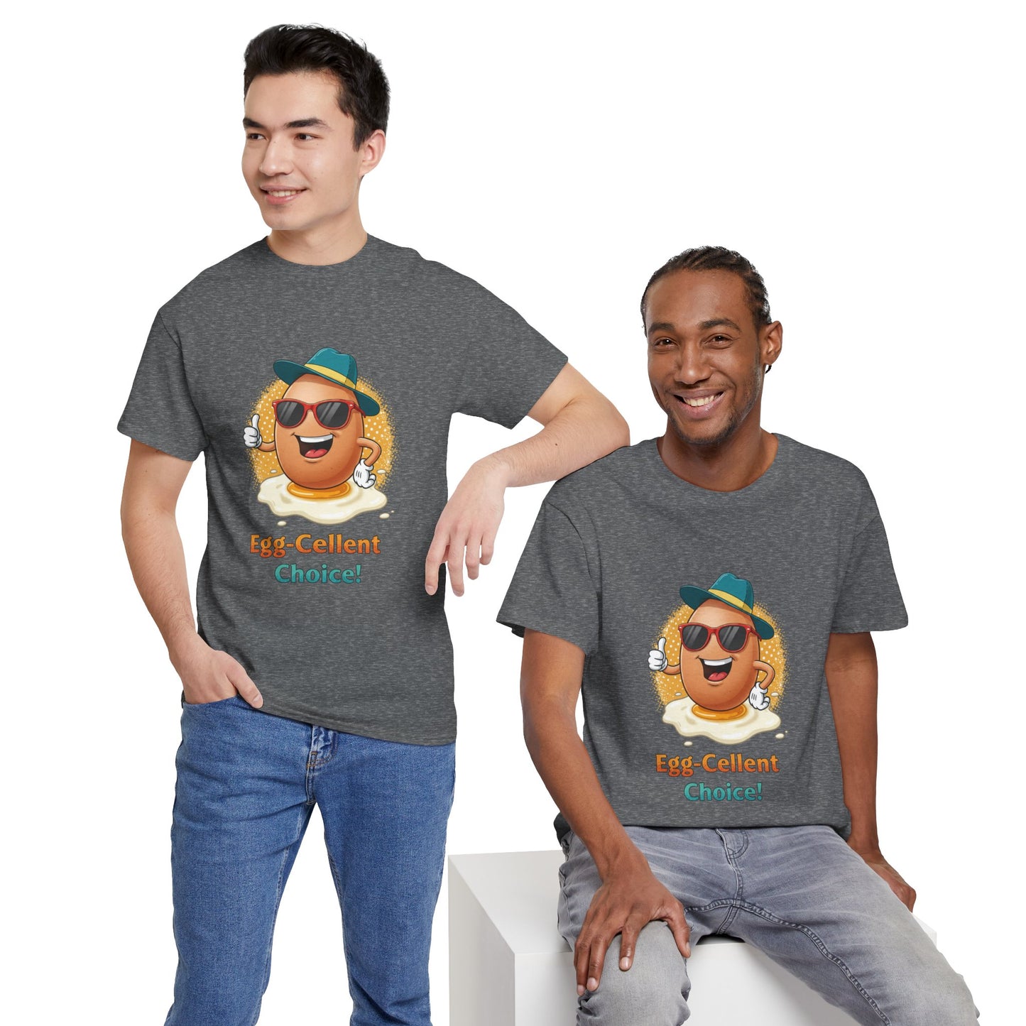 Funny Egg Shirt | Egg-Cellent Choice T-Shirt | Pun Food Tee | Breakfast Lover Gift | Cool Cartoon Egg Shirt | Dad Joke Shirt