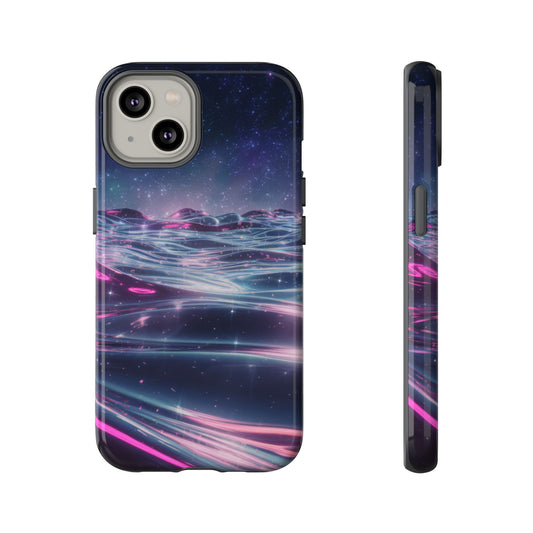 iPhone Case - Galactic Ocean and Sky Tough Case