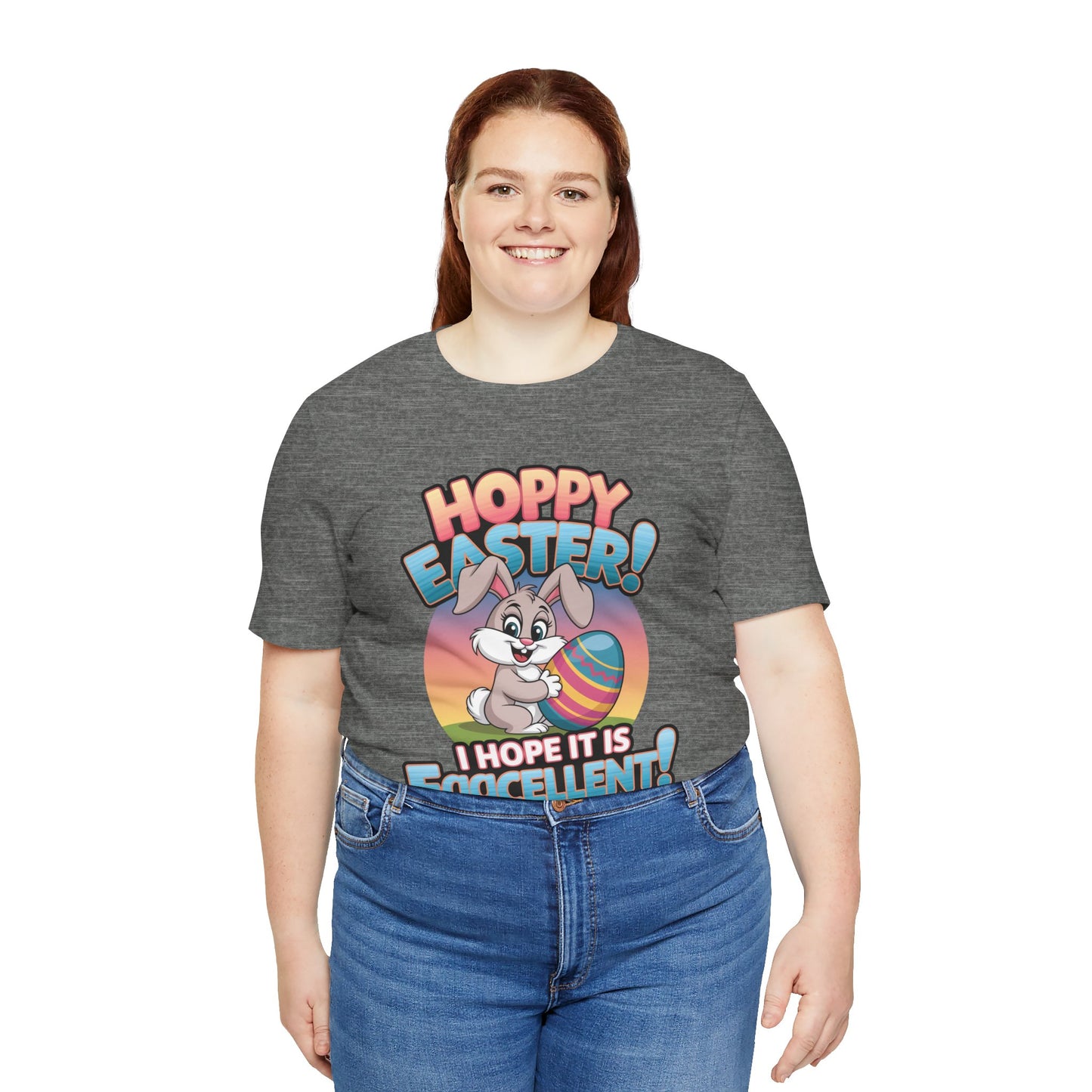 Happy Easter Unisex Tee Easter Shirt Easter Bunny T Shirt Easter Apparel Easter Bunny Outfit