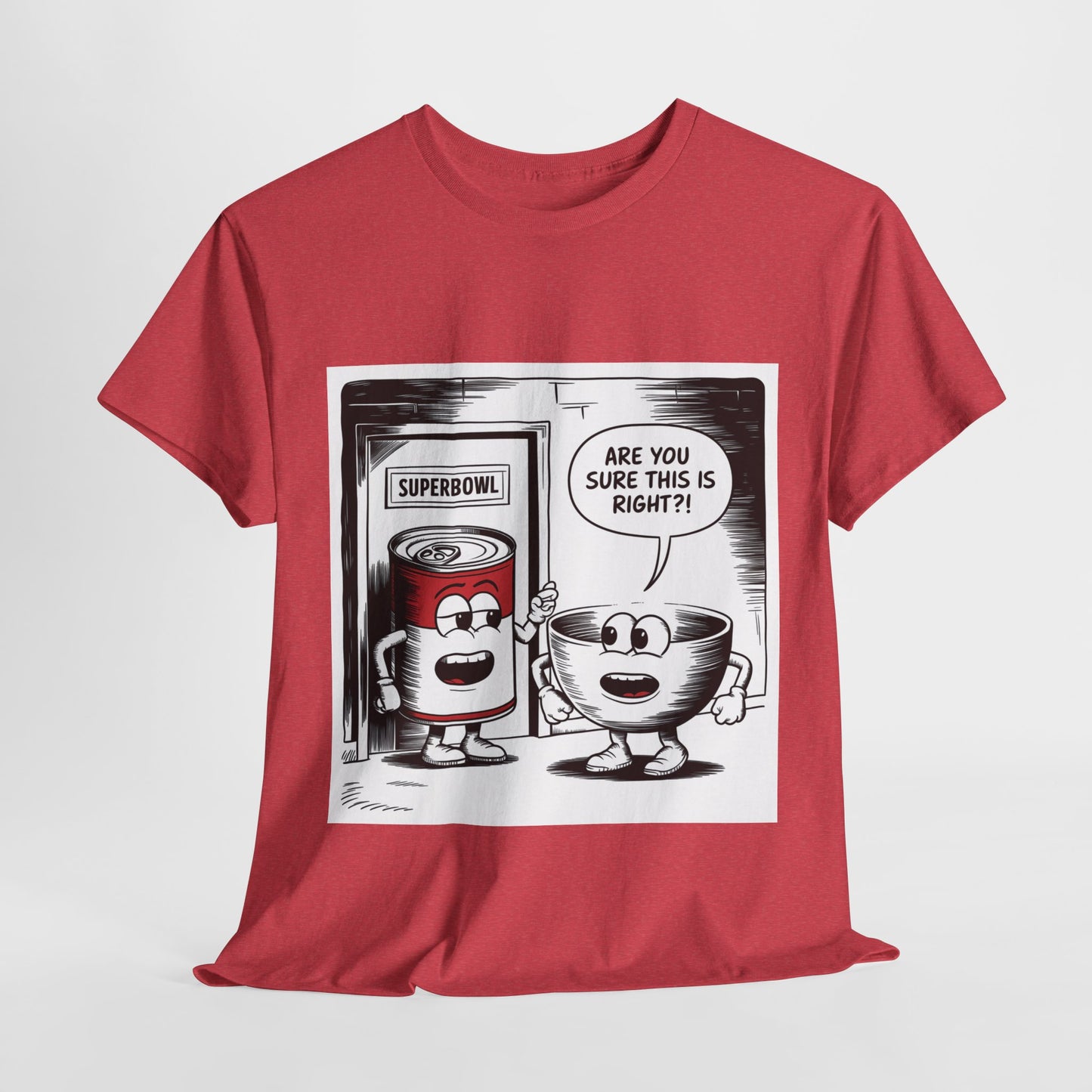 Comic Unisex Tee - Superbowl Design