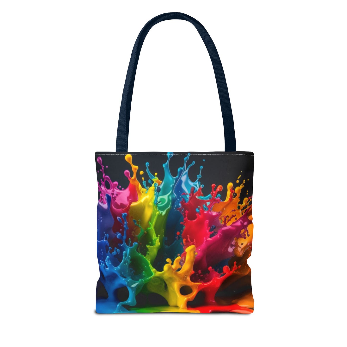 Colorful Splash Tote Bag - Vibrant Art for Every Occasion
