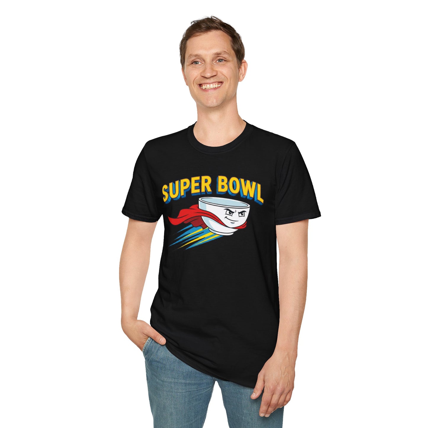 Super Bowl Shirt, Funny Super Bowl T Shirt, Football Party Shirt, Game Day Tee, Bowl Pun Shirt, Super Bowl Party Shirt, Unisex Graphic Tee
