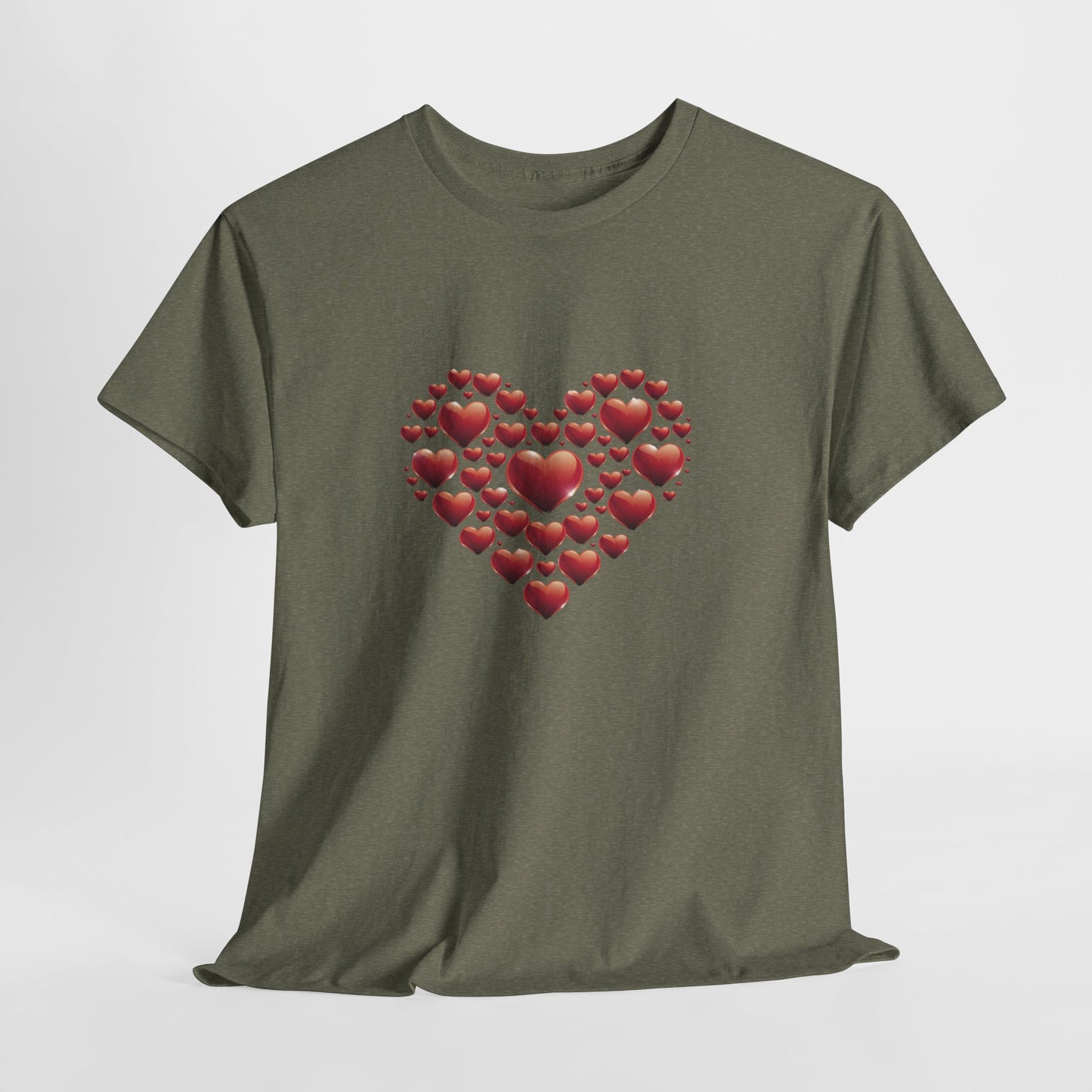 Heart Of Hearts Shirt, Minimal Valentine Shirt, Red Heart Graphic Tee, Love Aesthetic T Shirt, Valentine Gift Shirt