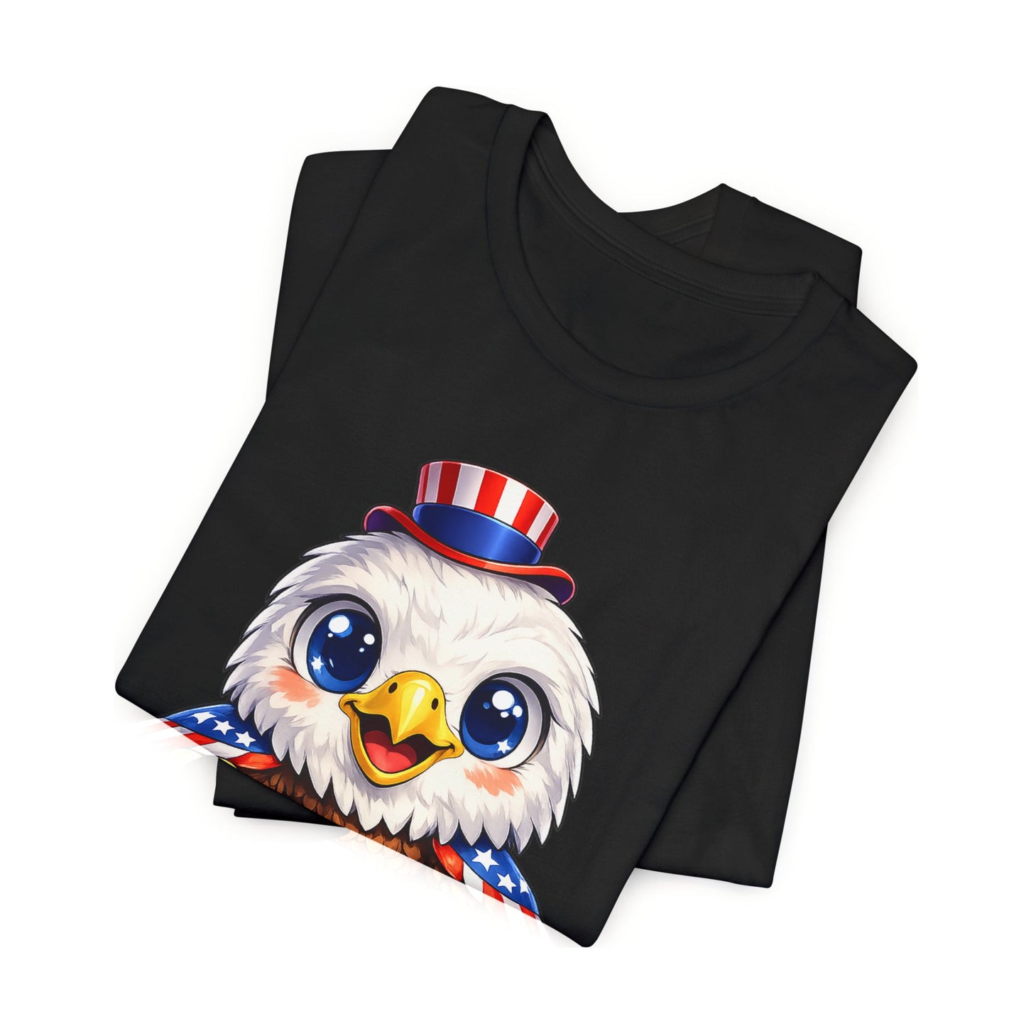 Cute USA Eagle Shirt, Patriotic Eagle T Shirt, Fourth Of July Shirt, American Flag Eagle Tee, Freedom Graphic Shirt, USA Pride Top