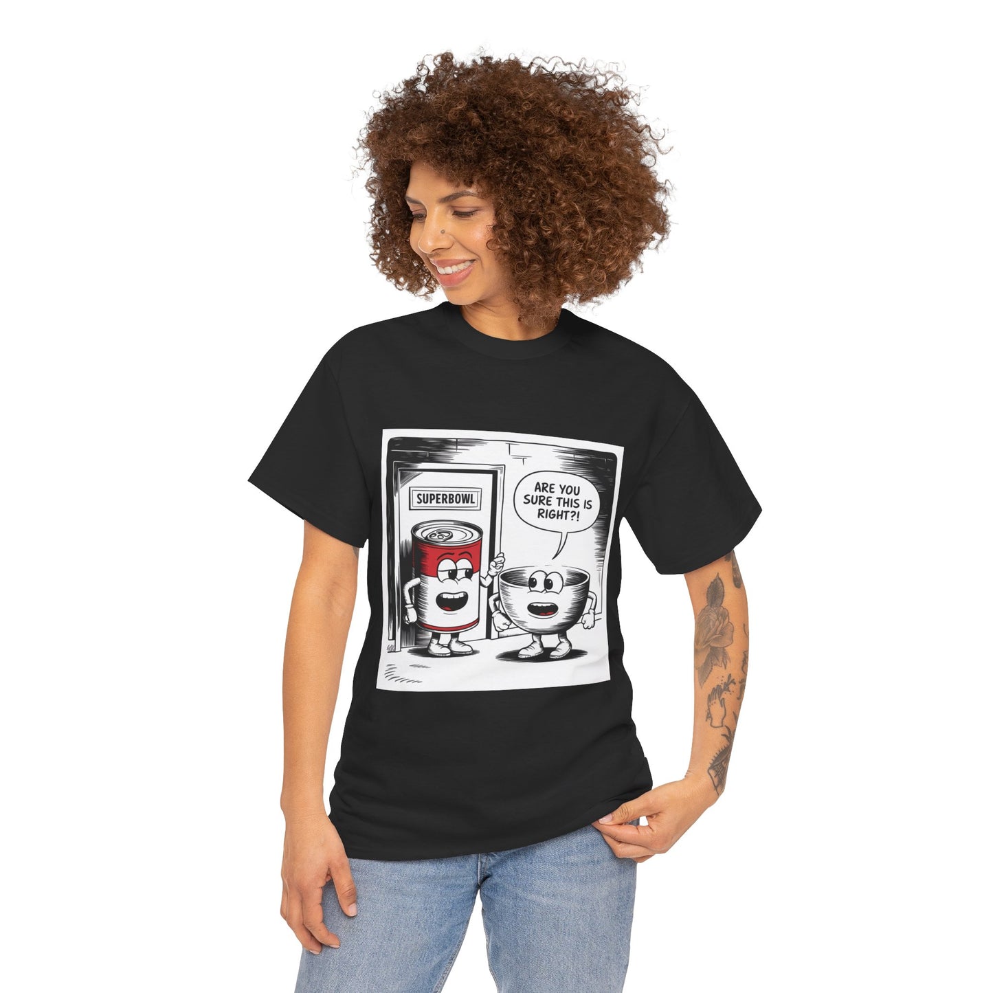 Comic Unisex Tee - Superbowl Design