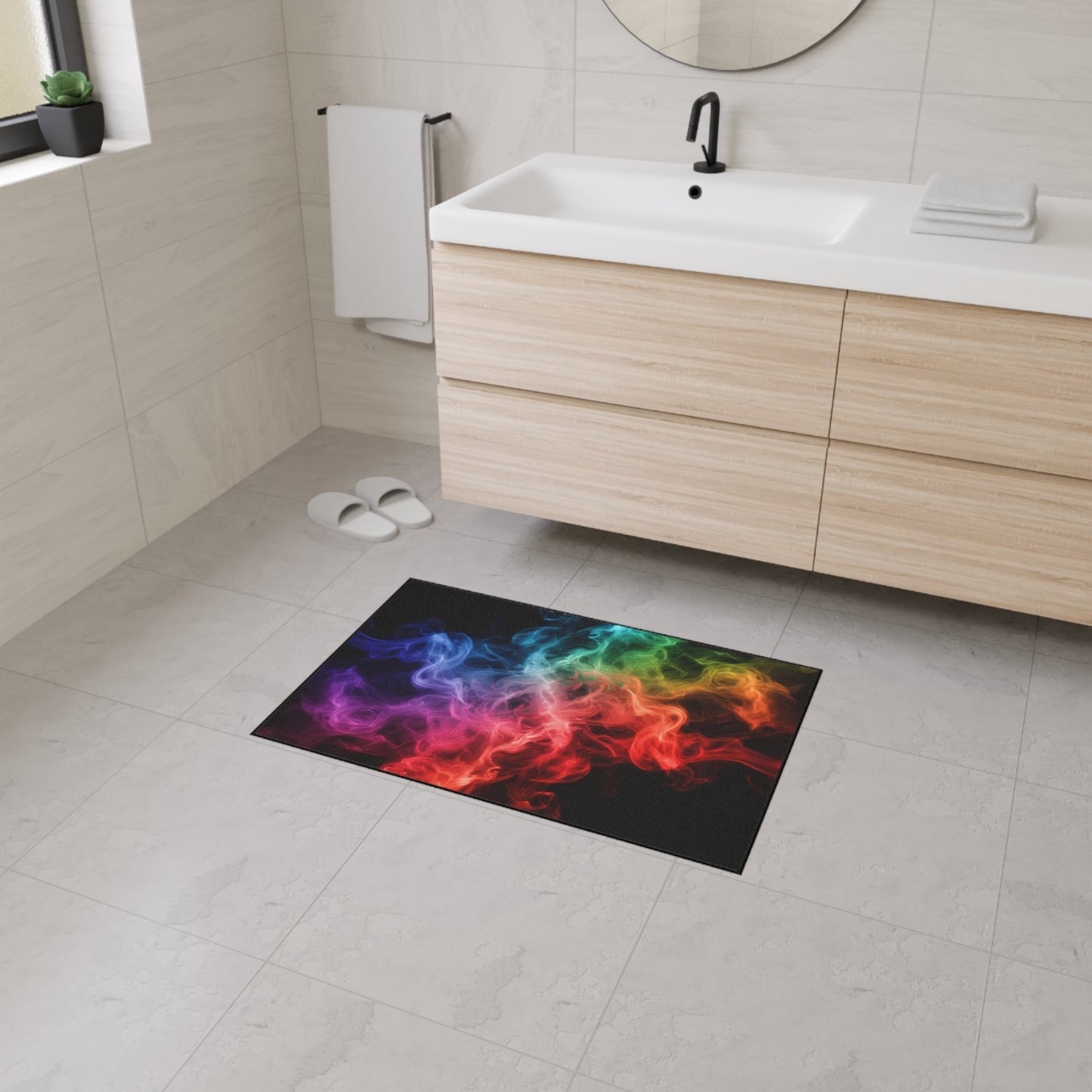 Smoke Streak Floor Mat