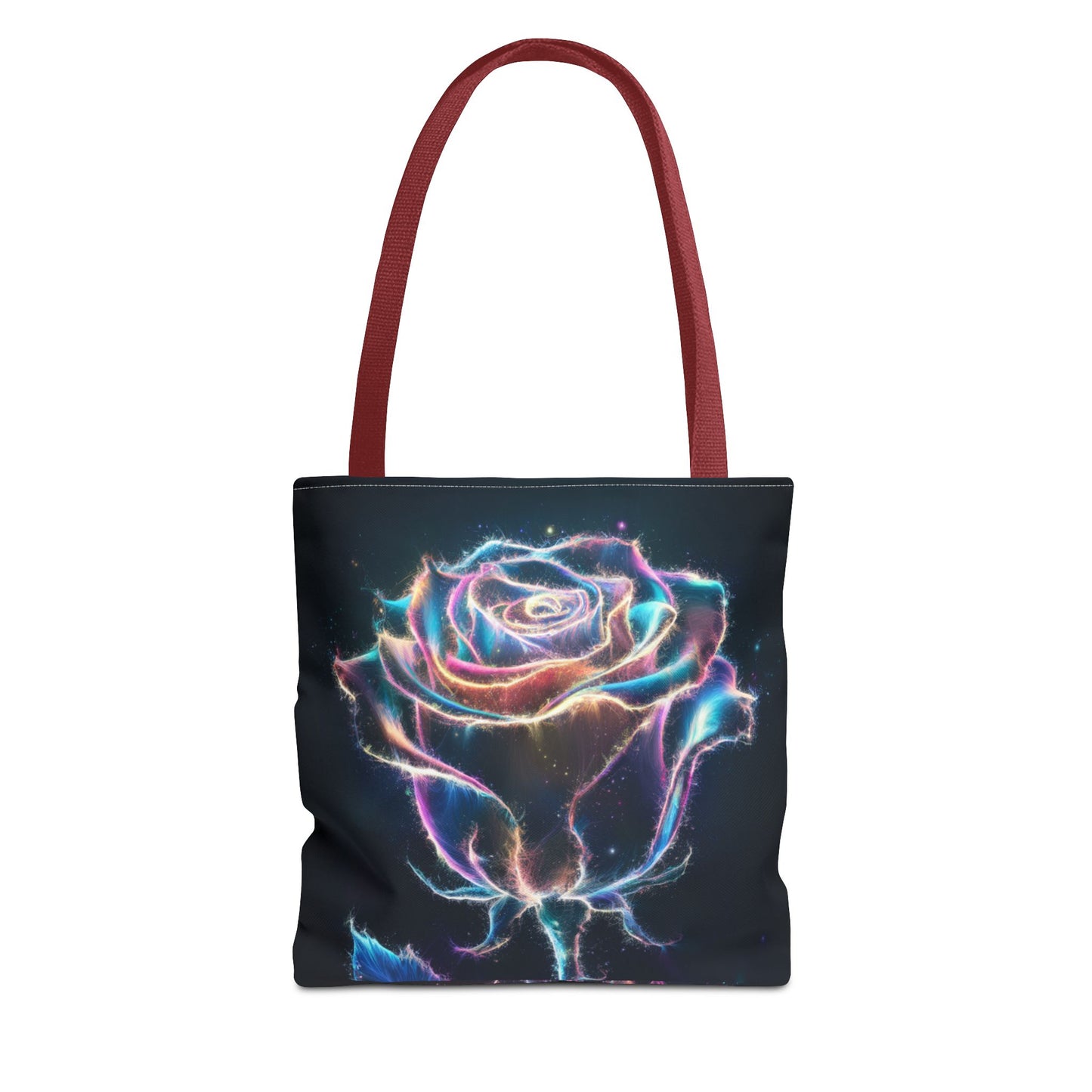 Glowing Rose Tote Bag