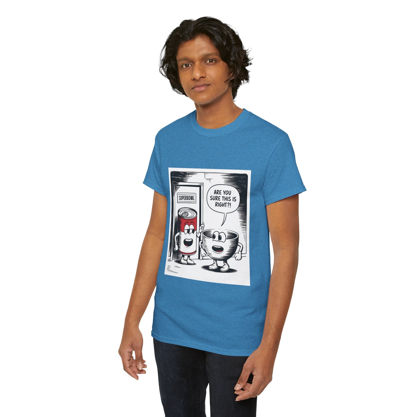 Comic Unisex Tee - Superbowl Design