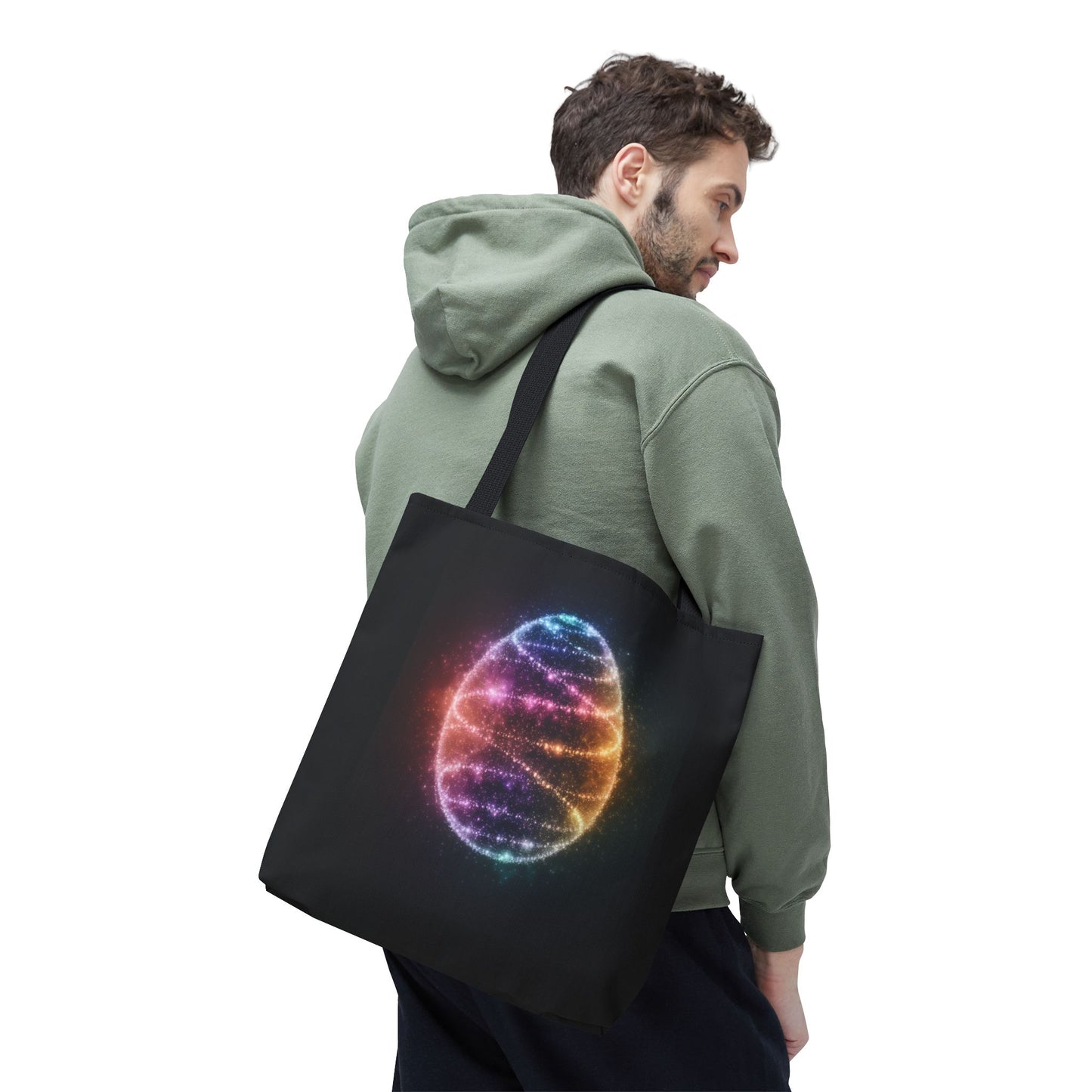 Bioluminescent Easter Egg Tote Bag
