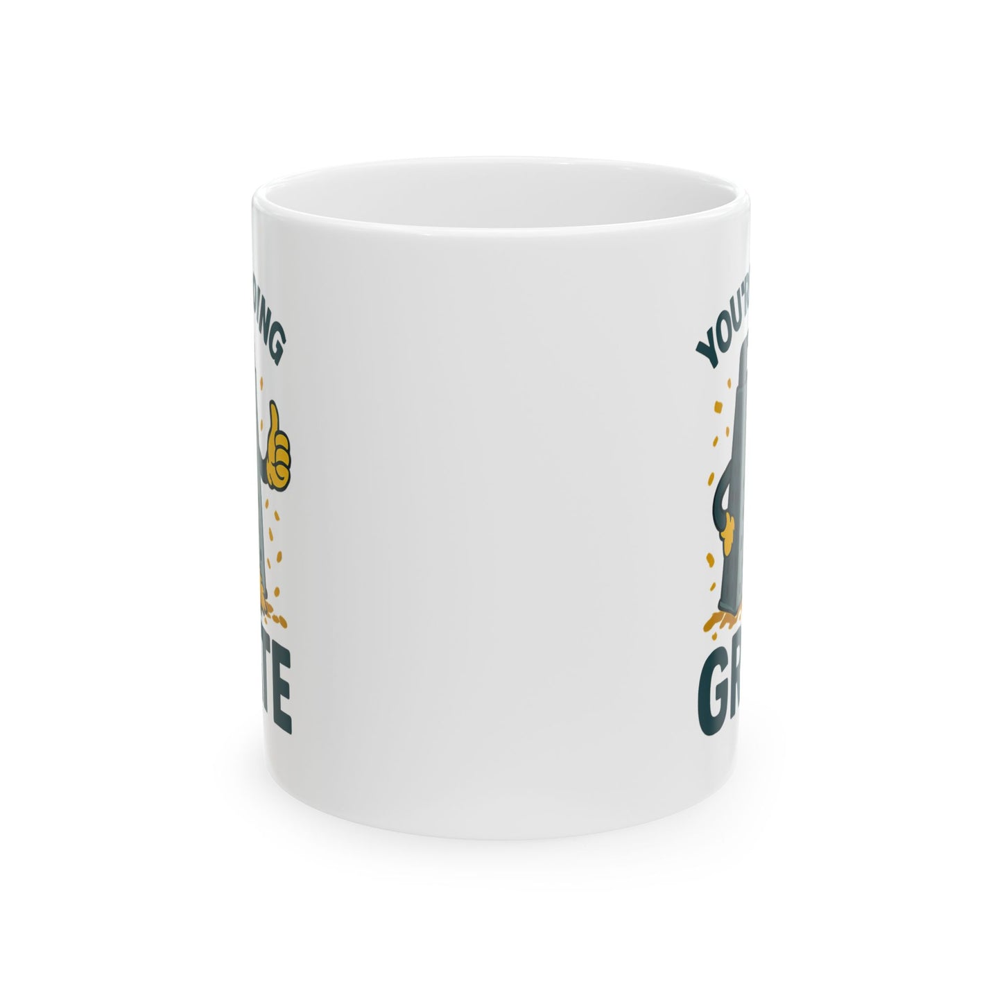You’re Doing Grate Funny Pun Mug – Cheesy Kitchen Coffee Cup, Positive Encouragement Gift for Coworkers, Friends & Teachers
