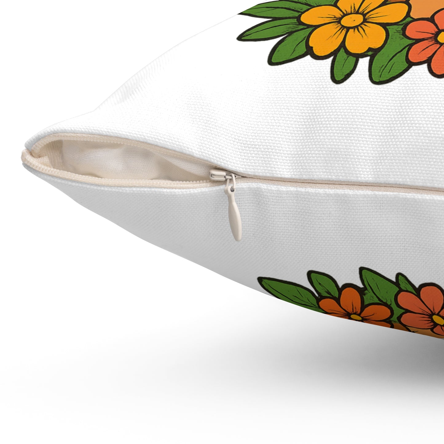Whimsical Deer Pillow with Floral Design, Cozy Decor for Home, Oh Deer! Accent Cushion, Gift for Nature Lovers, Fall Decor