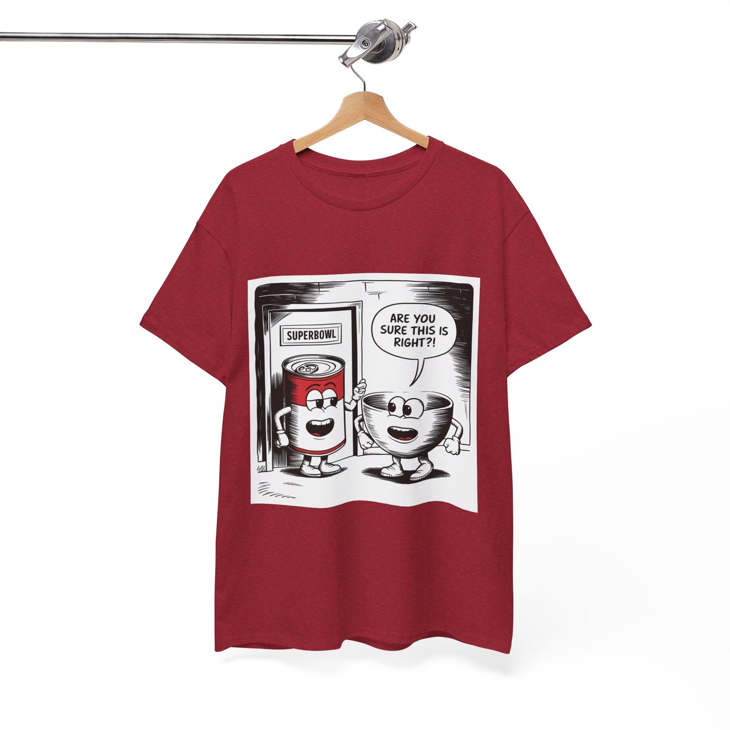 Comic Unisex Tee - Superbowl Design