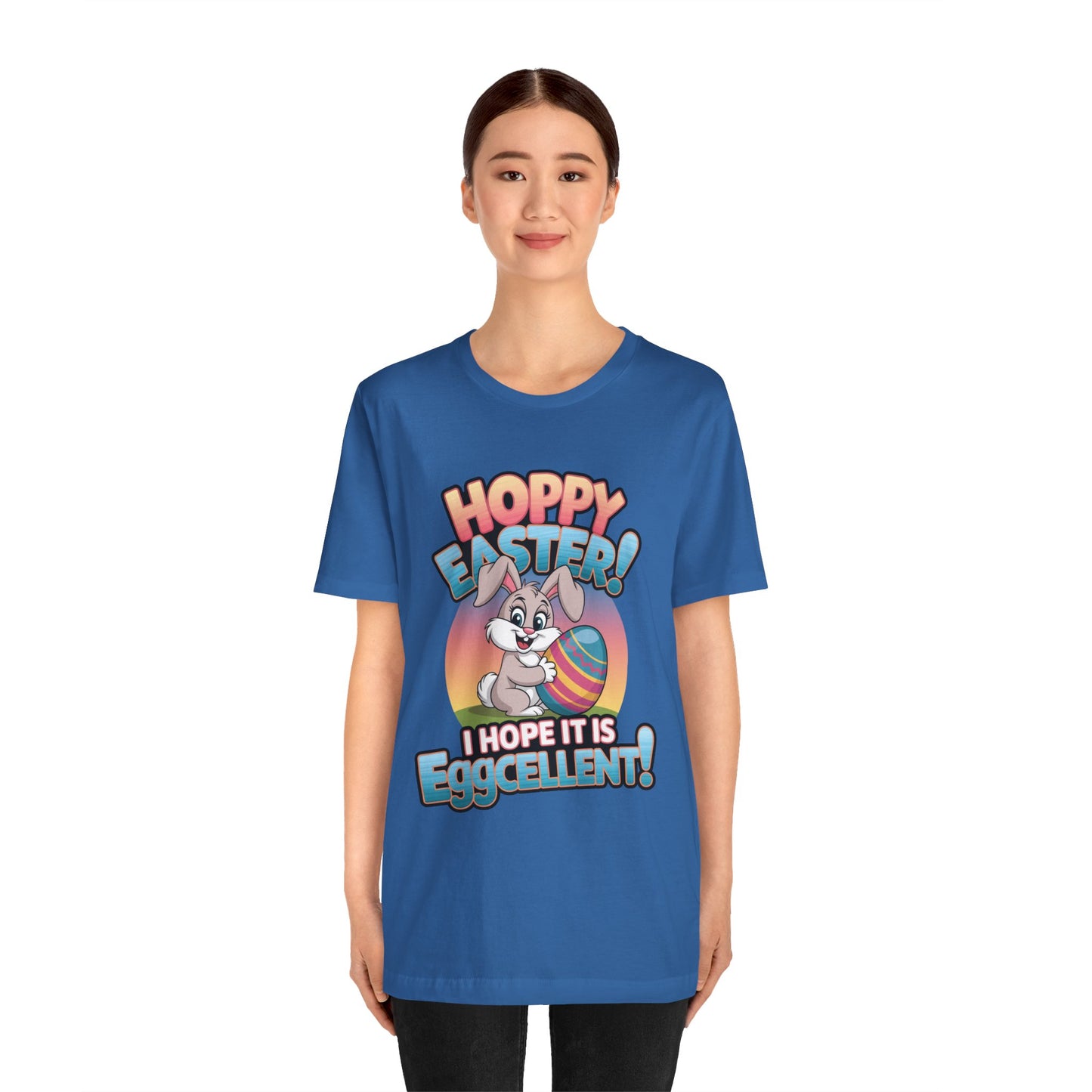 Happy Easter Unisex Tee Easter Shirt Easter Bunny T Shirt Easter Apparel Easter Bunny Outfit