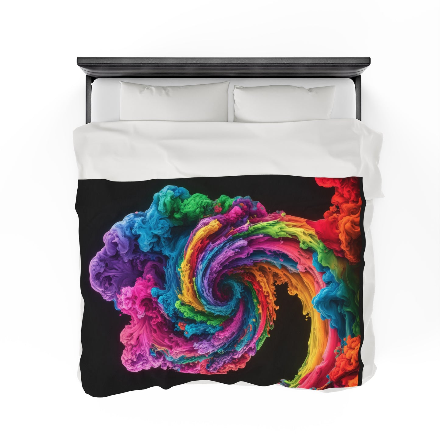 Colorful Swirl Blanket