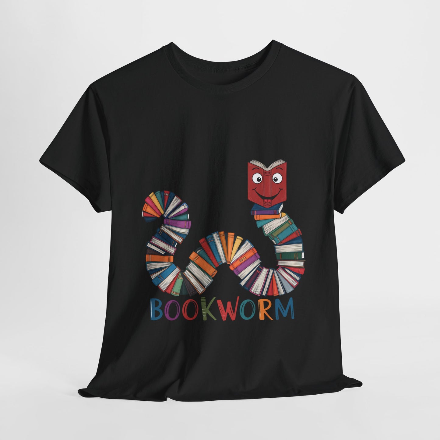 Cute Bookworm Shirt – Funny Reading Lover Tee – Teacher Gift – Kids Book Tee – Unisex Book Nerd Shirt – Book Club Graphic T-Shirt