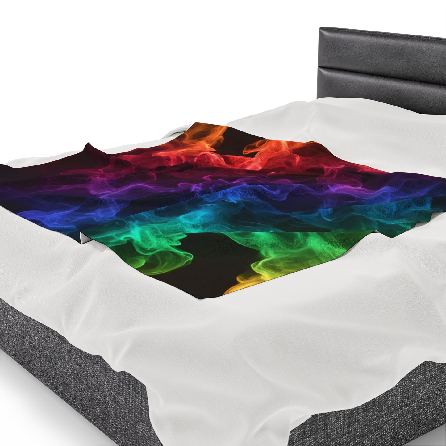 Color Smoke Clash Blanket