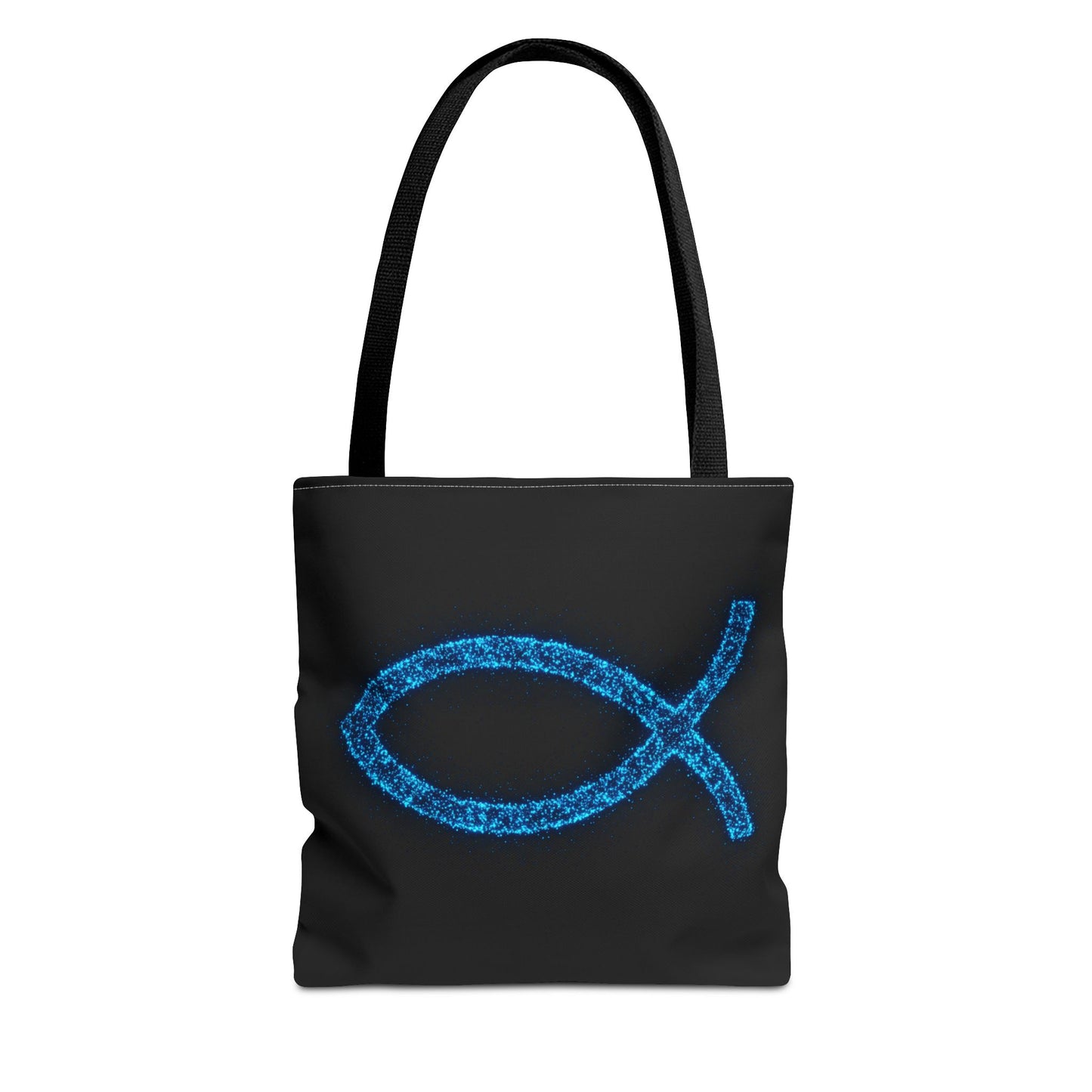 Sparkling Fish Symbol Tote Bag - Inspirational Vibes