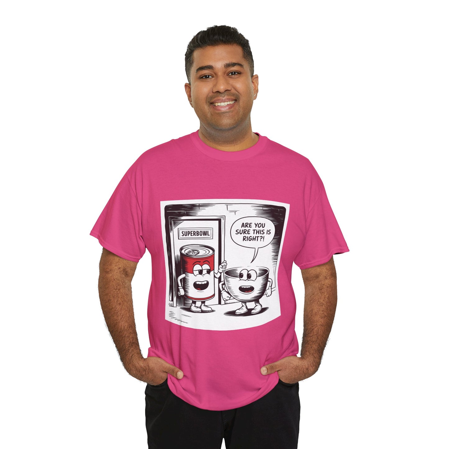 Comic Unisex Tee - Superbowl Design