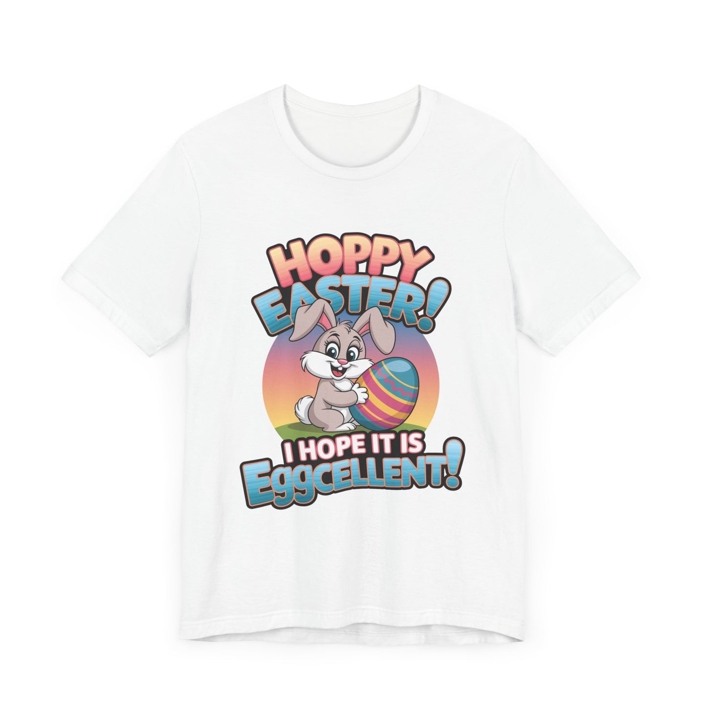 Happy Easter Unisex Tee Easter Shirt Easter Bunny T Shirt Easter Apparel Easter Bunny Outfit