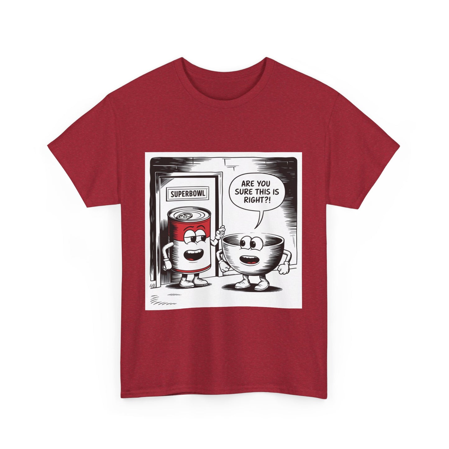 Comic Unisex Tee - Superbowl Design