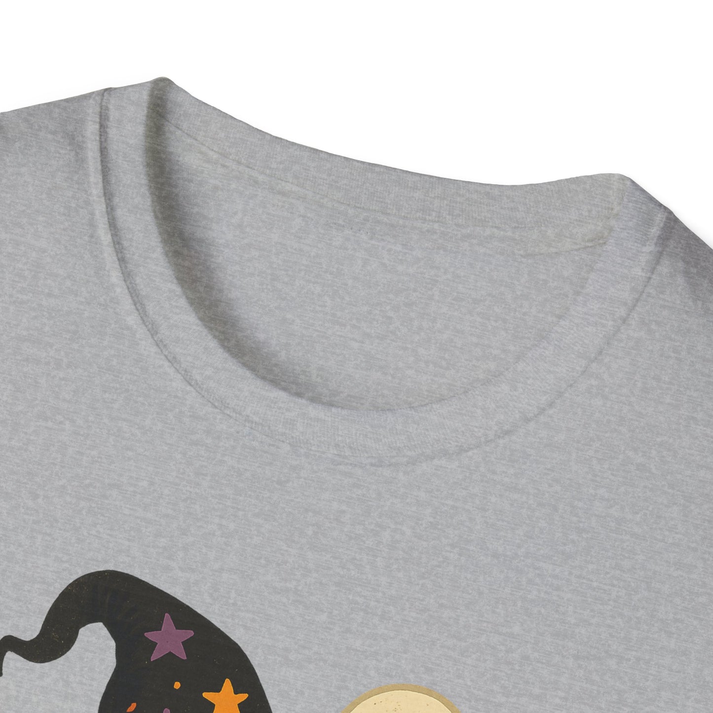 Witch Way to the Boos Halloween Shirt | Cute Witch and Ghost T-Shirt | Spooky Season Graphic Tee | Funny Halloween Costume Top