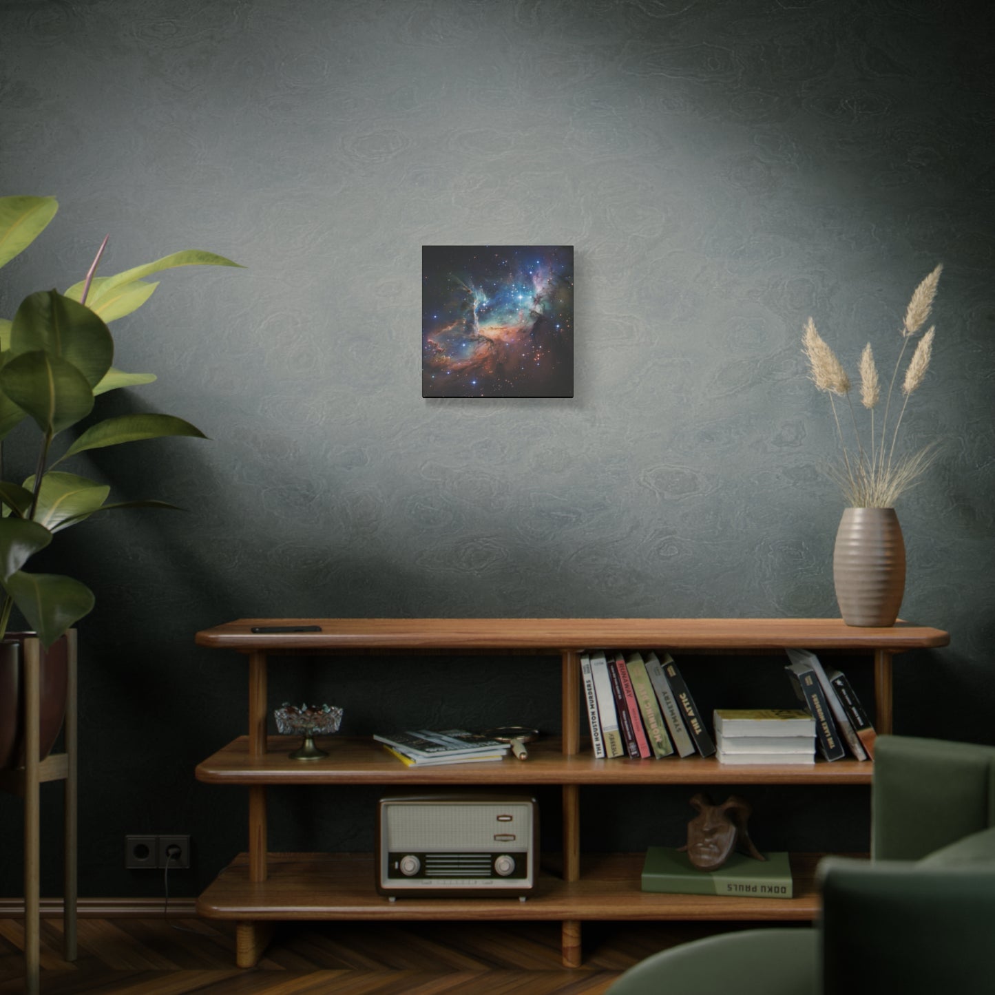 Cosmic Art Canvas Nebula Wall Decor Space Art Galactic Home Decor Modern Art Office Decor