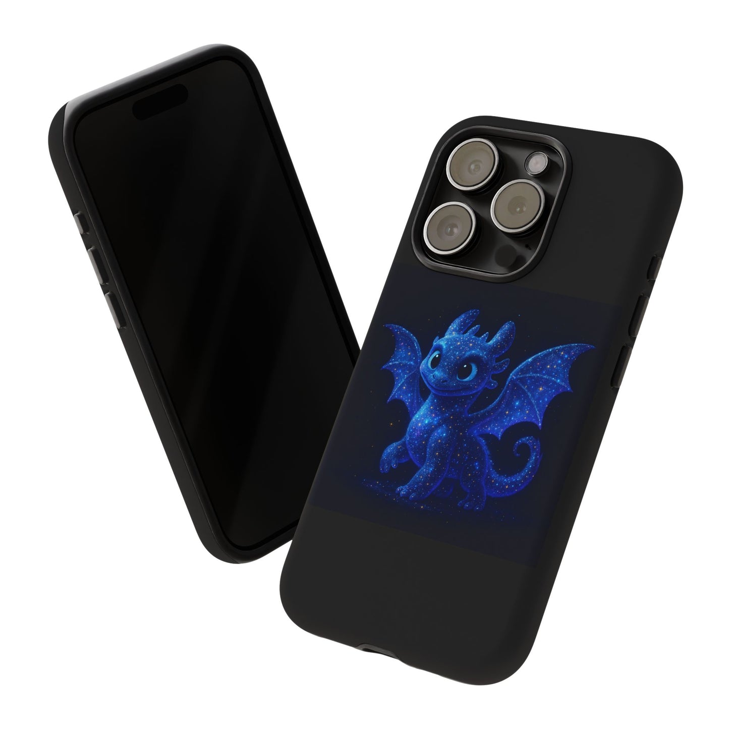 Galaxy Dragon iPhone Case - Cute Fantasy Star Phone Cover for iPhone Phones | Gift for Dragon Lover | Cosmic Creature Art