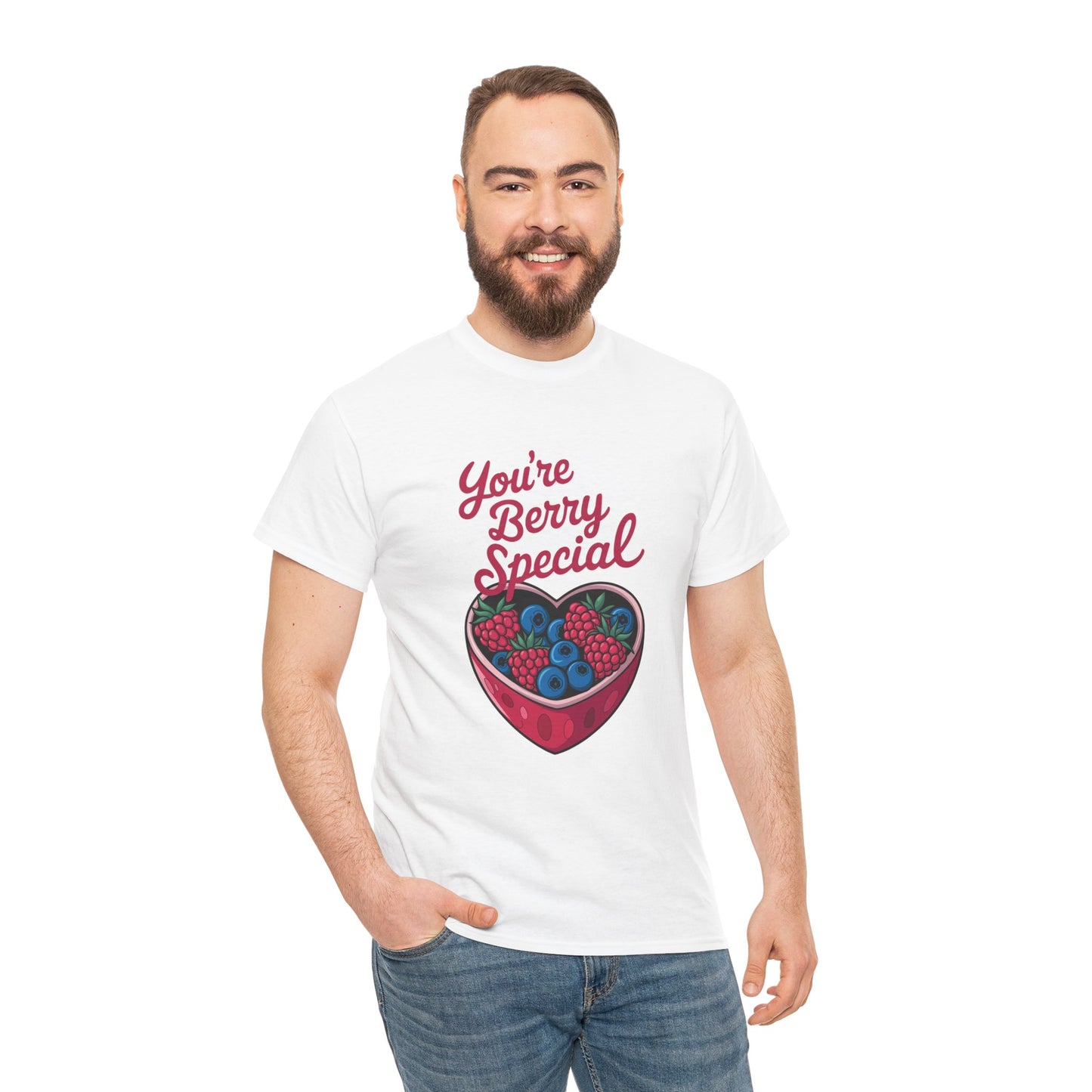 You’re Berry Special Shirt, Cute Valentine Shirt, Berry Pun T Shirt, Fruit Heart Graphic Tee, Valentine Gift Shirt, Love Pun Tee