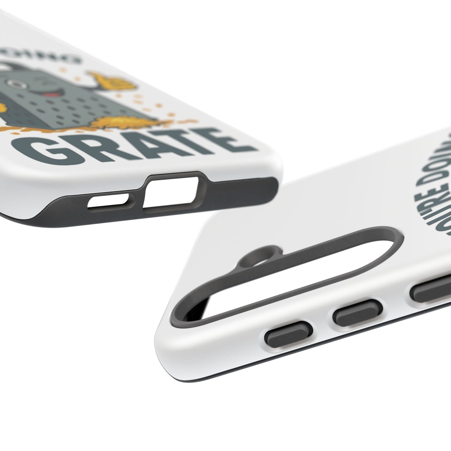 Samsung Tough Case - 'You're Doing Grate' Cheese Grater Design Phone Case for Chefs Foodie Accessory