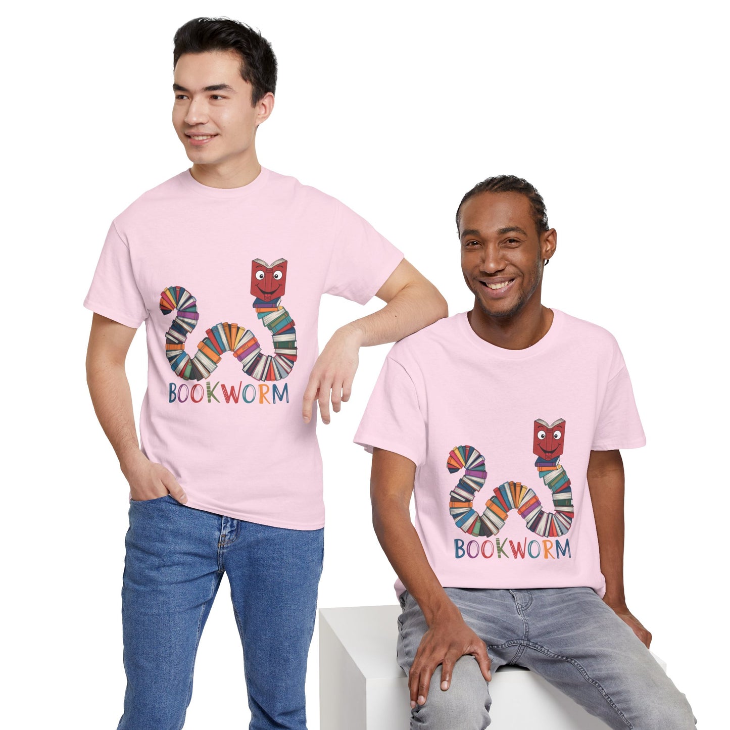 Cute Bookworm Shirt – Funny Reading Lover Tee – Teacher Gift – Kids Book Tee – Unisex Book Nerd Shirt – Book Club Graphic T-Shirt