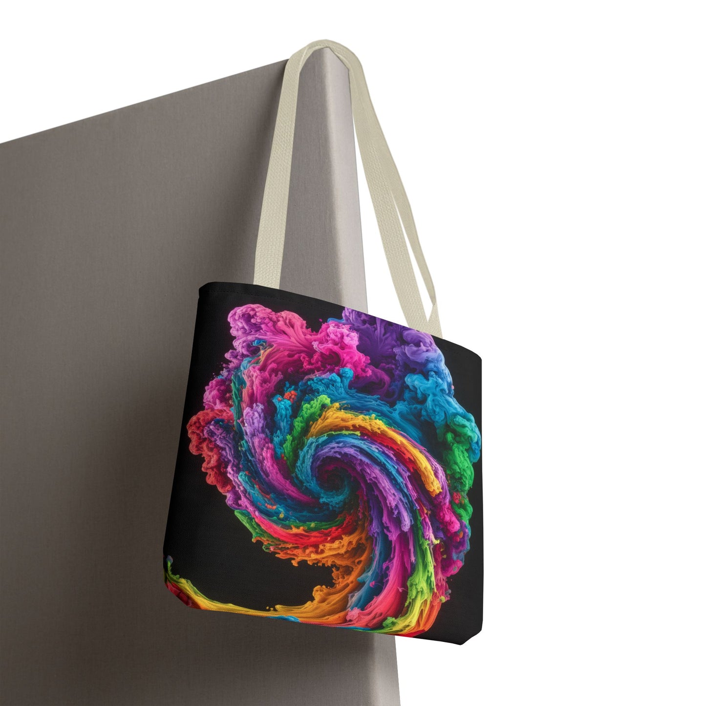 Colorful Swirl Tote Bag