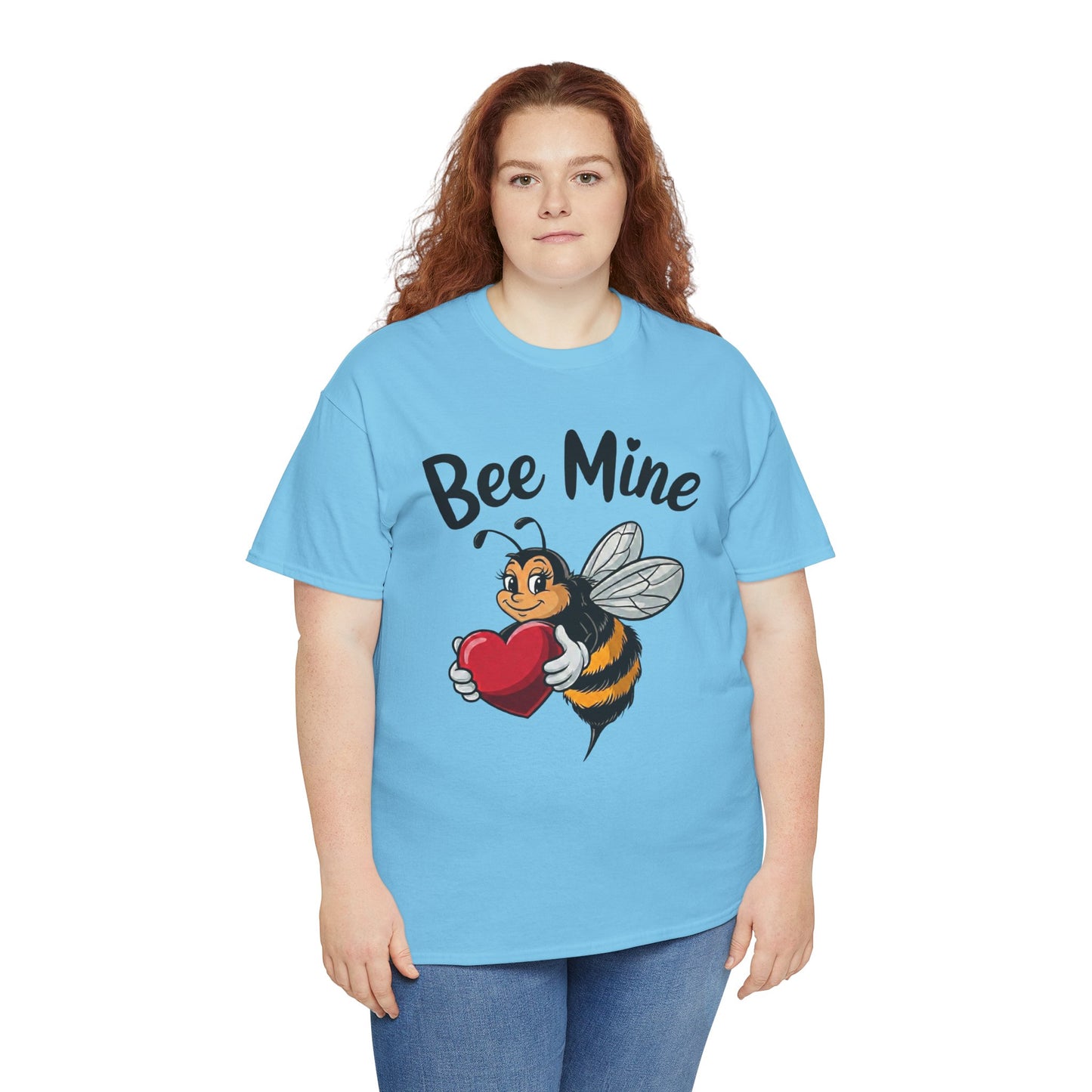 Bee Mine Shirt, Cute Valentine Shirt, Bee Love T Shirt, Funny Valentine Pun Tee, Heart Bee Graphic Shirt, Valentine Gift