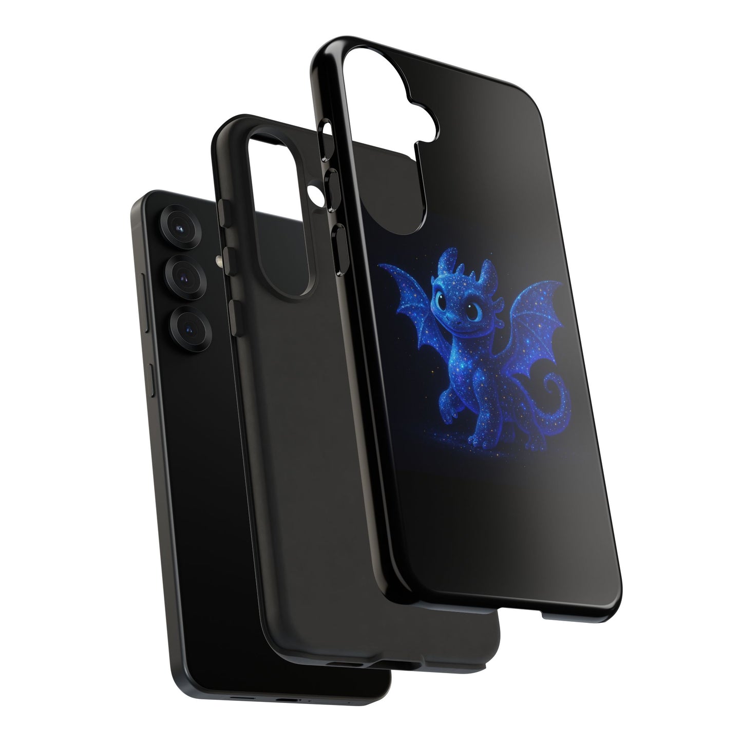 Galaxy Dragon Samsung Case - Fantasy Starry Night Art for Galaxy Phone | Cute Cosmic Dragon Phone Cover Gift for Her or Him