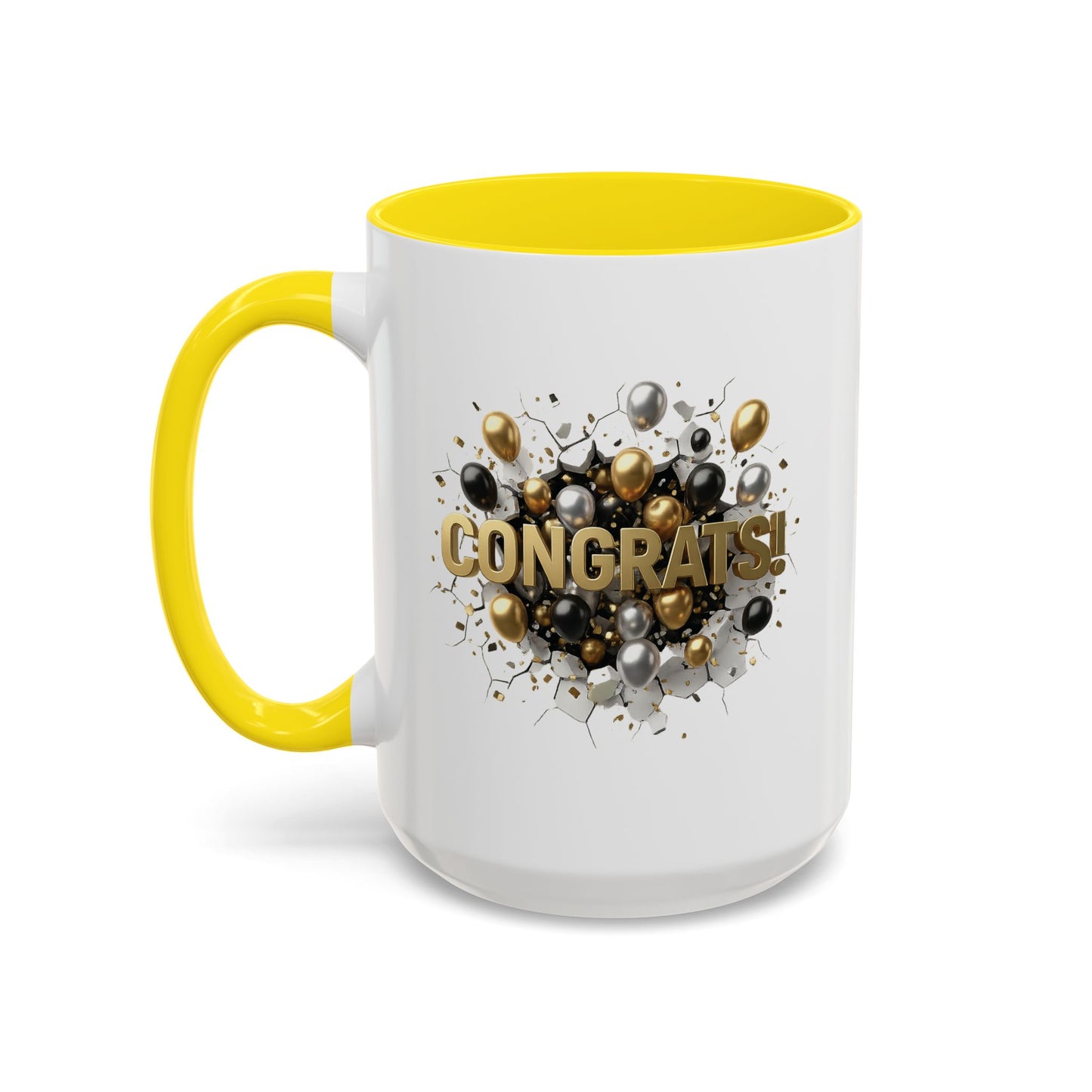 Personalized Congrats Mug, Custom Graduation Gift, Promotion Coffee Cup, New Dad Present, Teacher Appreciation Gift, Custom Name Cups