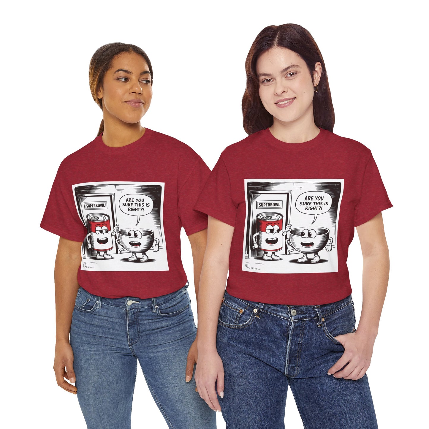 Comic Unisex Tee - Superbowl Design